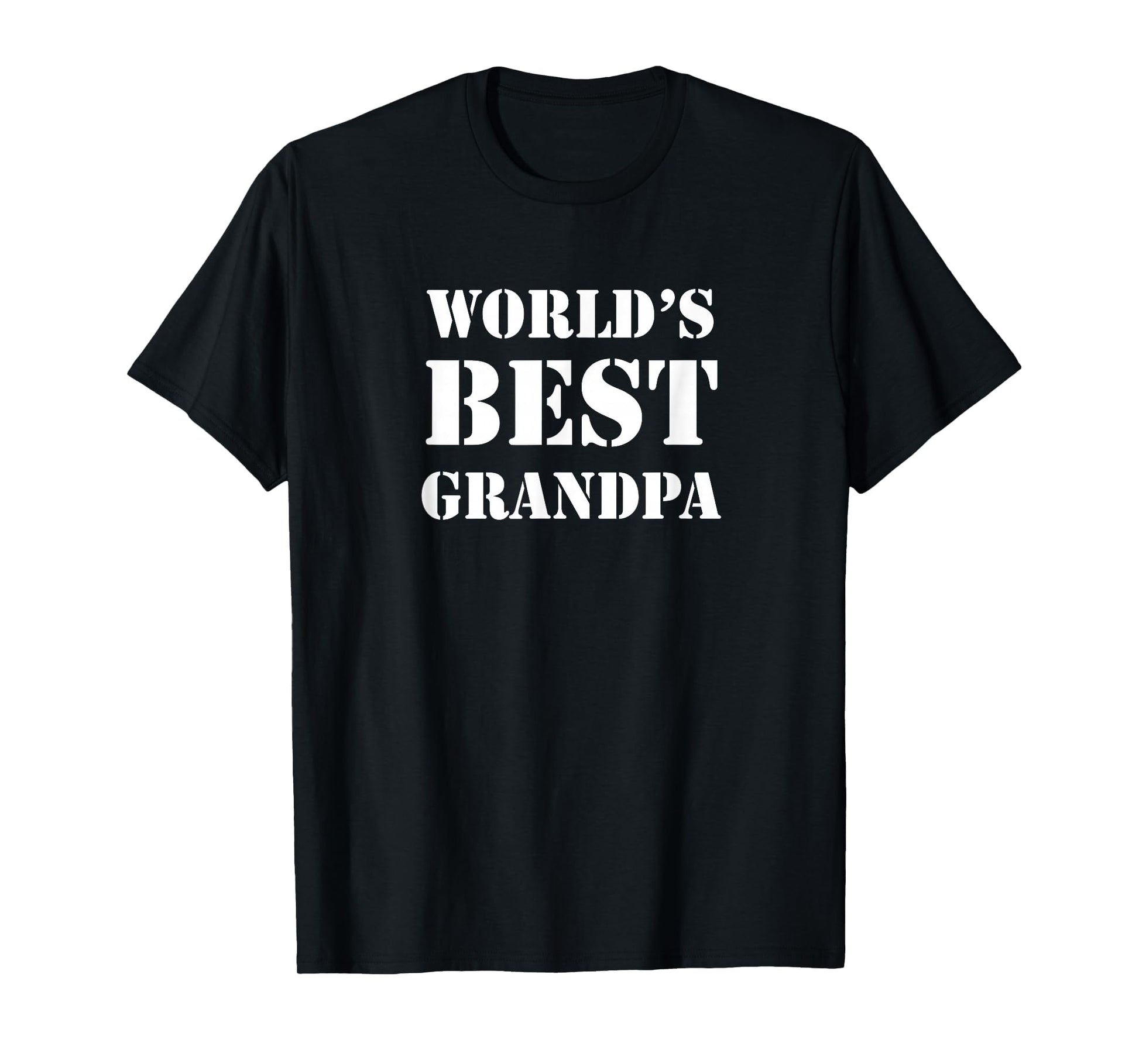 Worlds Best Grandpa T-Shirt - Minimalist Print for Adults - T-Shirt, Sweatshirt, Hoodie