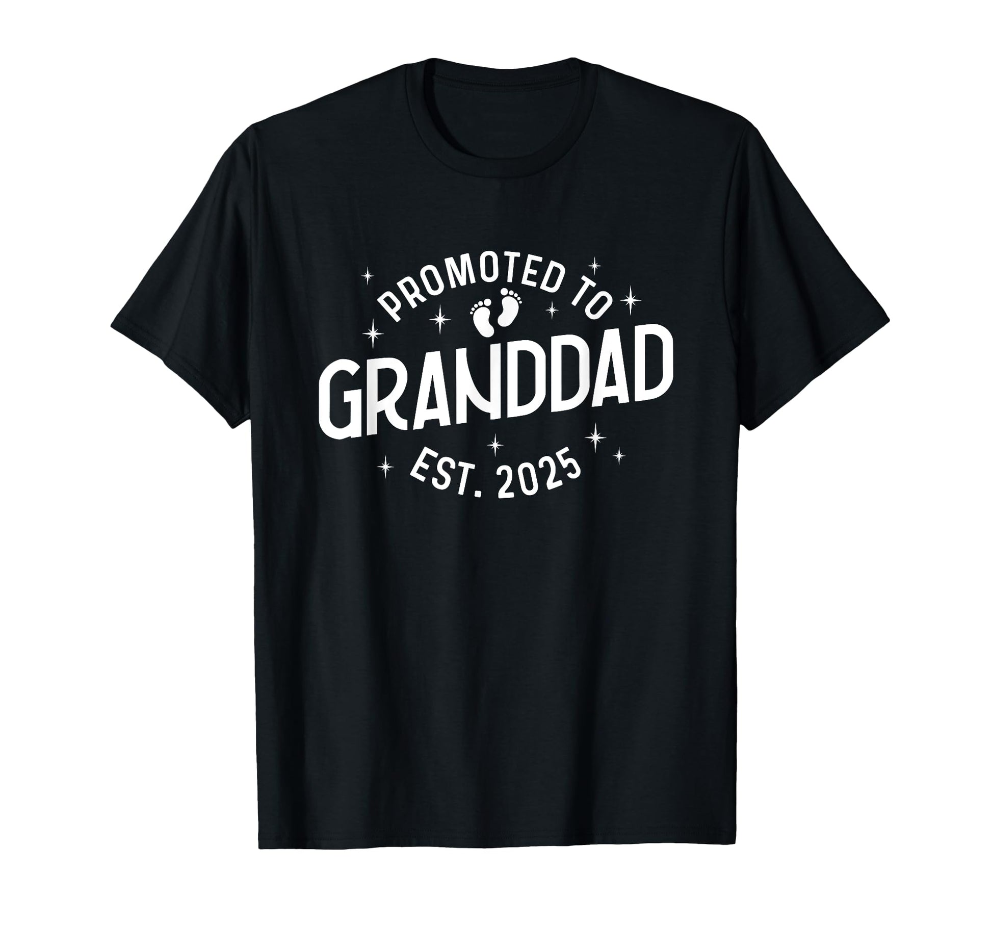 First Time Grandpa Promoted To T-Shirt - Fun Novelty Design for Adults - T-Shirt, Sweatshirt, Hoodie