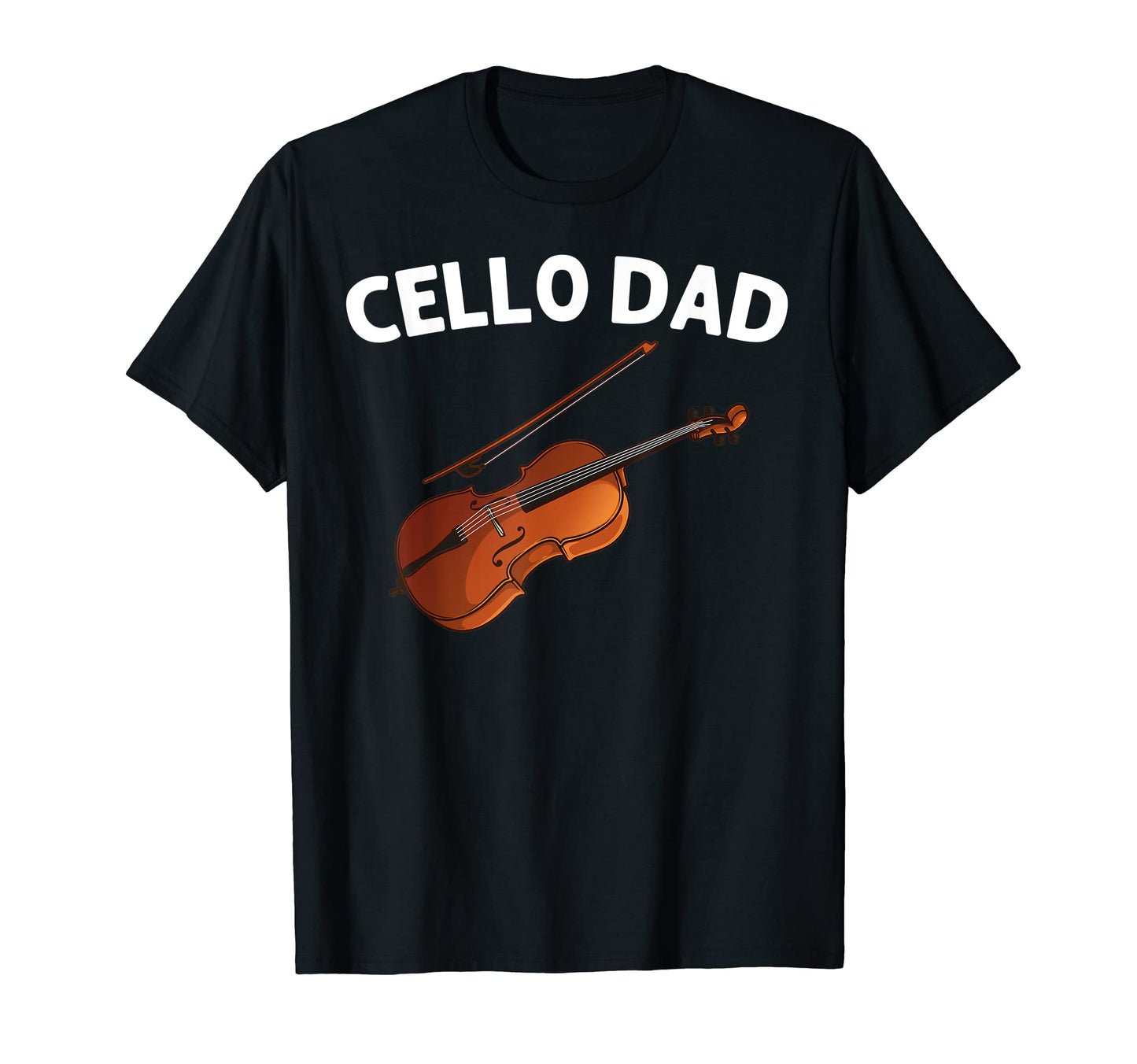 Cello Art Dad Papa Cello Player T-Shirt - Casual Everyday Wear Unisex - T-Shirt, Sweatshirt, Hoodie