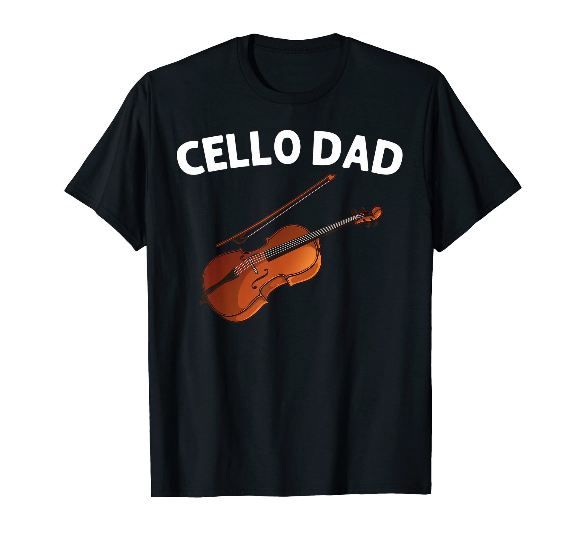 Cello Art Dad Papa Cello Player T-Shirt - Casual Everyday Wear Unisex - T-Shirt, Sweatshirt, Hoodie