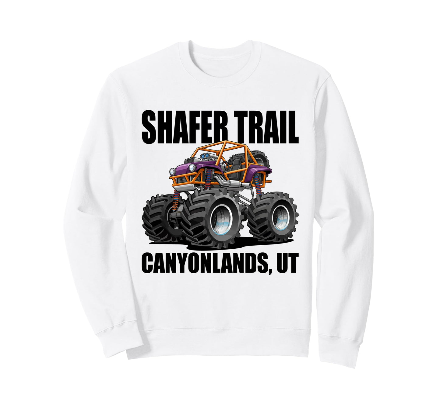 Shafer Trail Canyonlands Offroad Sweatshirt - Fun Novelty Design Unisex - T-Shirt, Sweatshirt, Hoodie