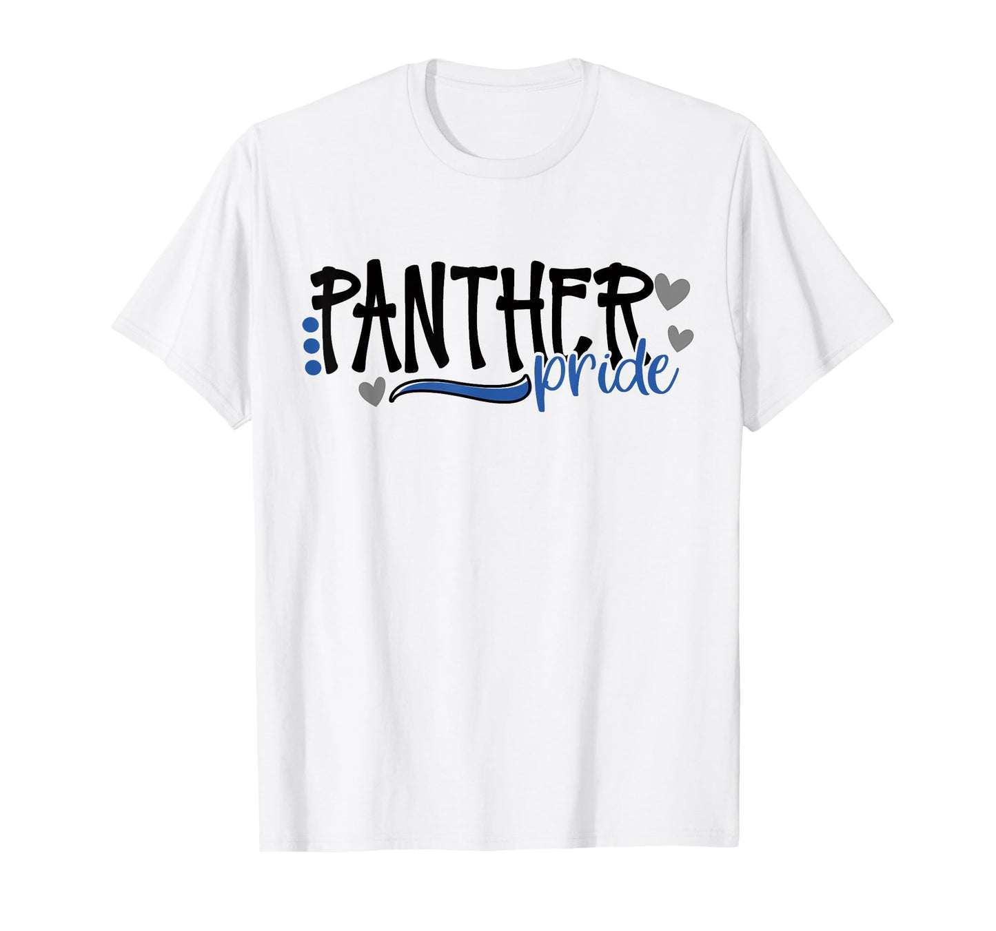 Panther Pride School Sports Fan Team T-Shirt - Minimalist Print for Adults - T-Shirt, Sweatshirt, Hoodie