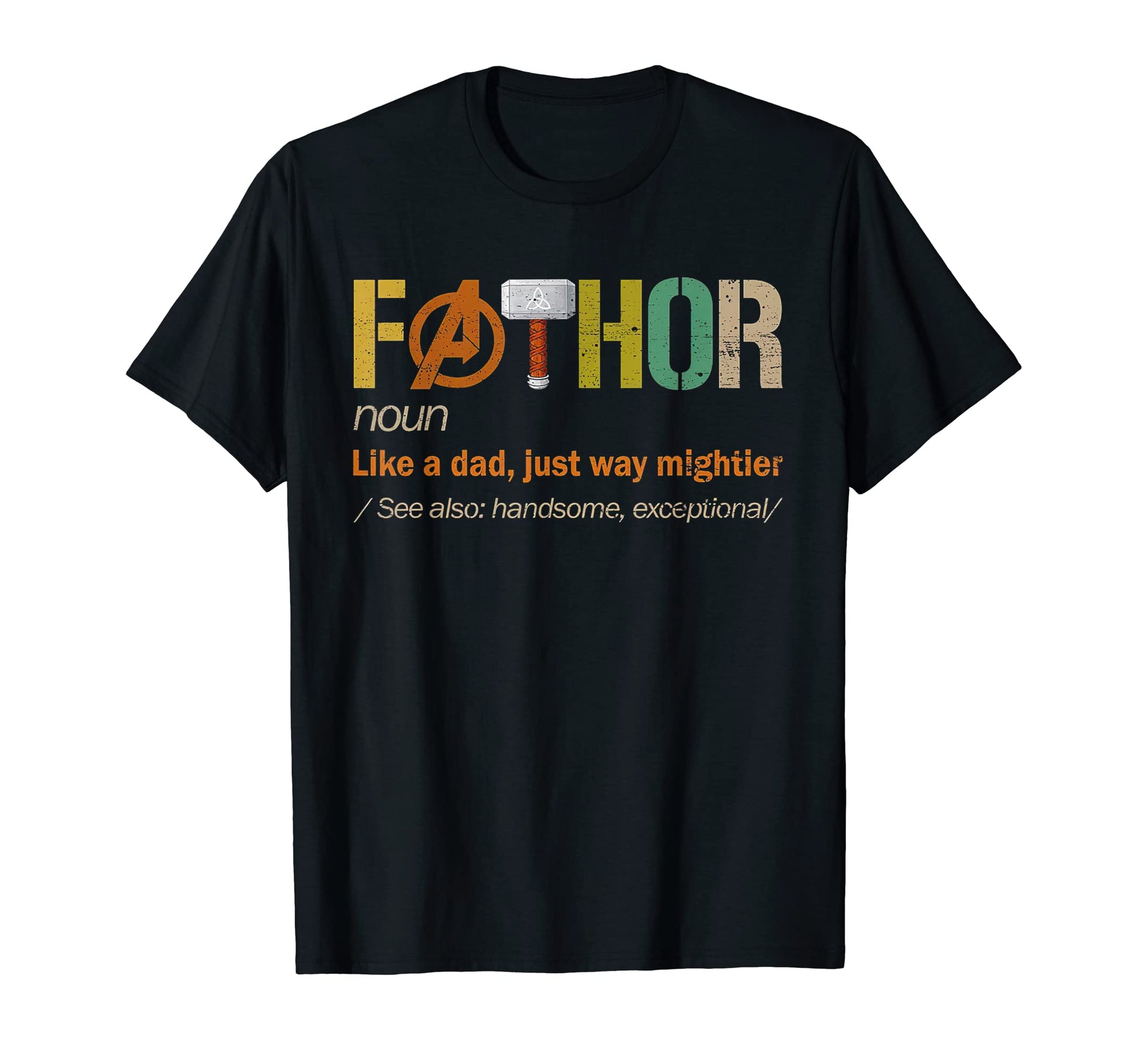 Fathor Noun T-Shirt - Minimalist Print Men Women - T-Shirt, Sweatshirt, Hoodie