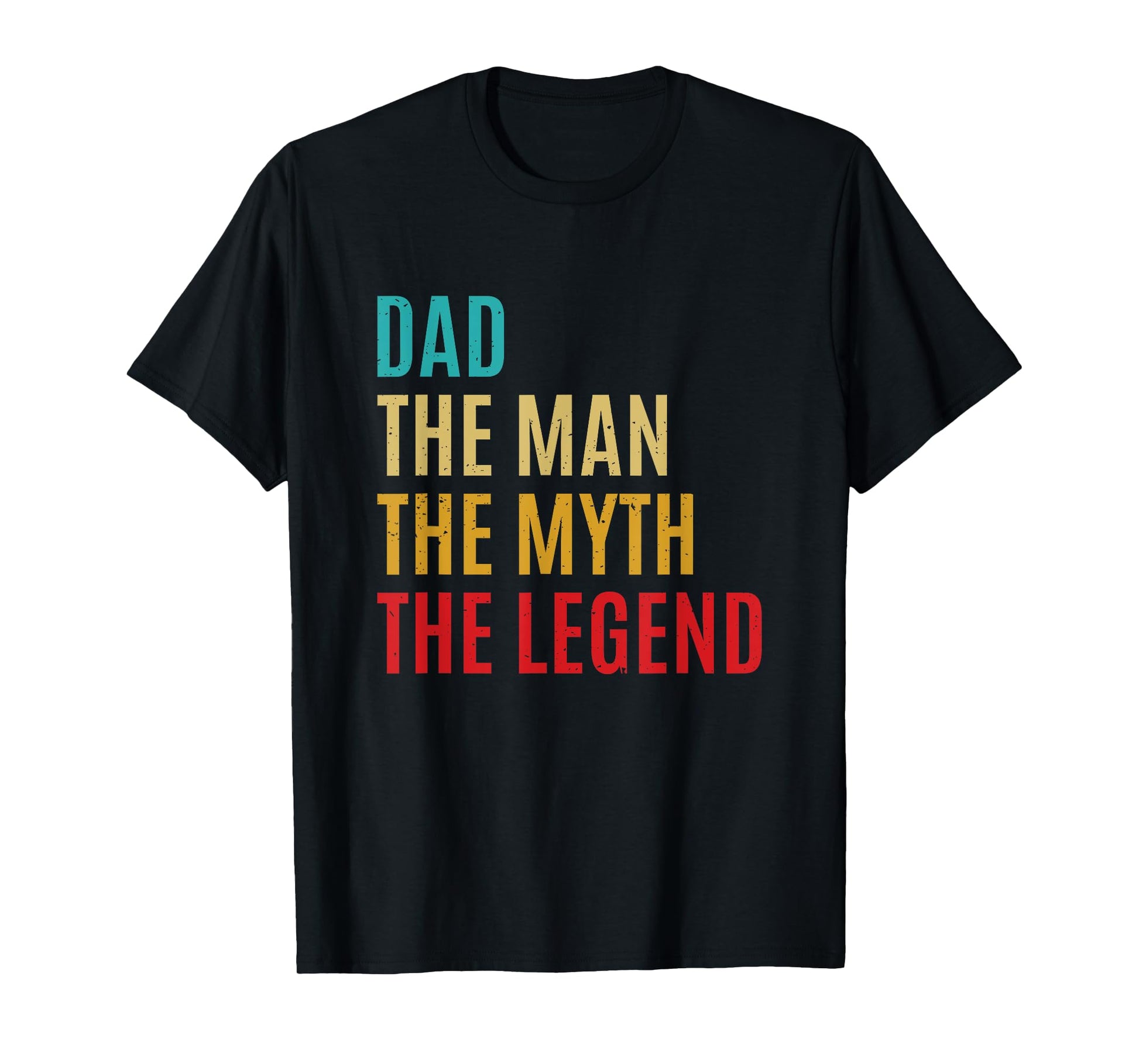 Dad Myth Legend Fathers Day Gift T-Shirt - Custom Art Print Unisex - T-Shirt, Sweatshirt, Hoodie