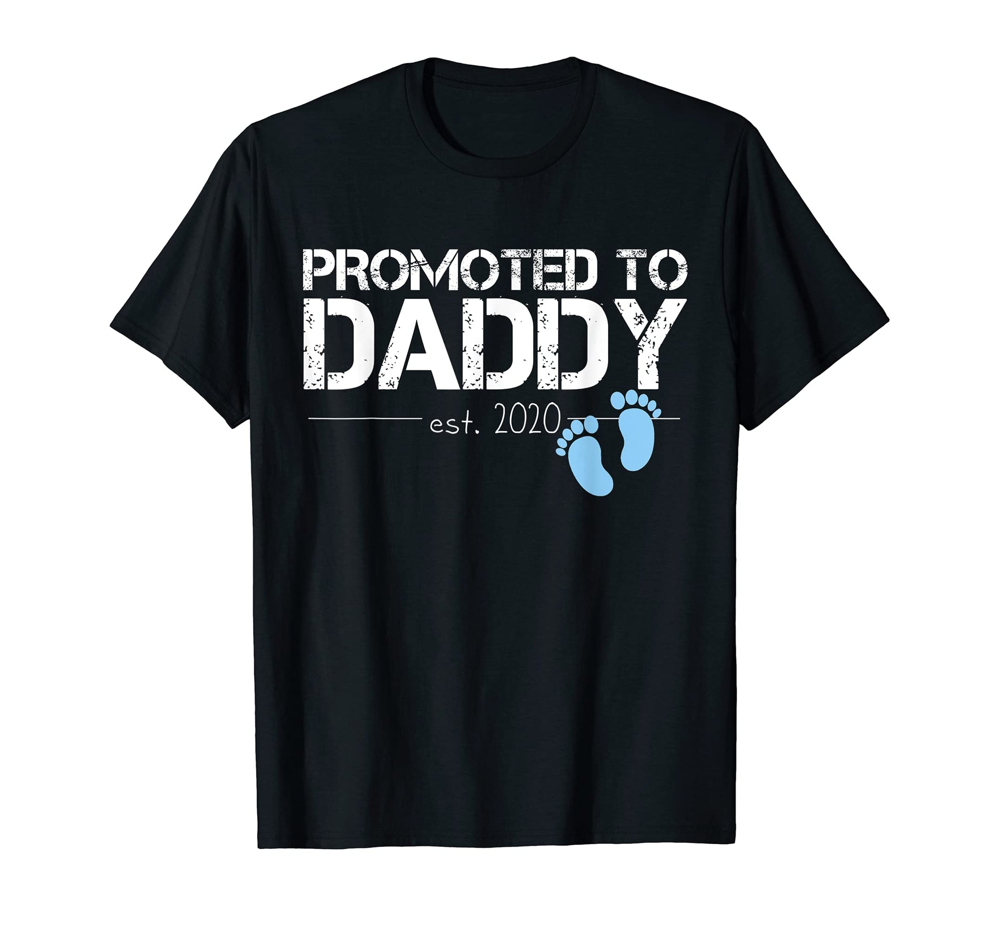 Mens Promoted To Daddy Est 2020 Future T-Shirt - Aesthetic Graphic Unisex - T-Shirt, Sweatshirt, Hoodie