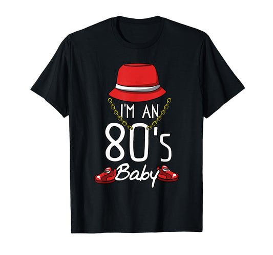 80S Throwback Culture Party Lover T-Shirt - Casual Everyday Wear Men Women - T-Shirt, Sweatshirt, Hoodie
