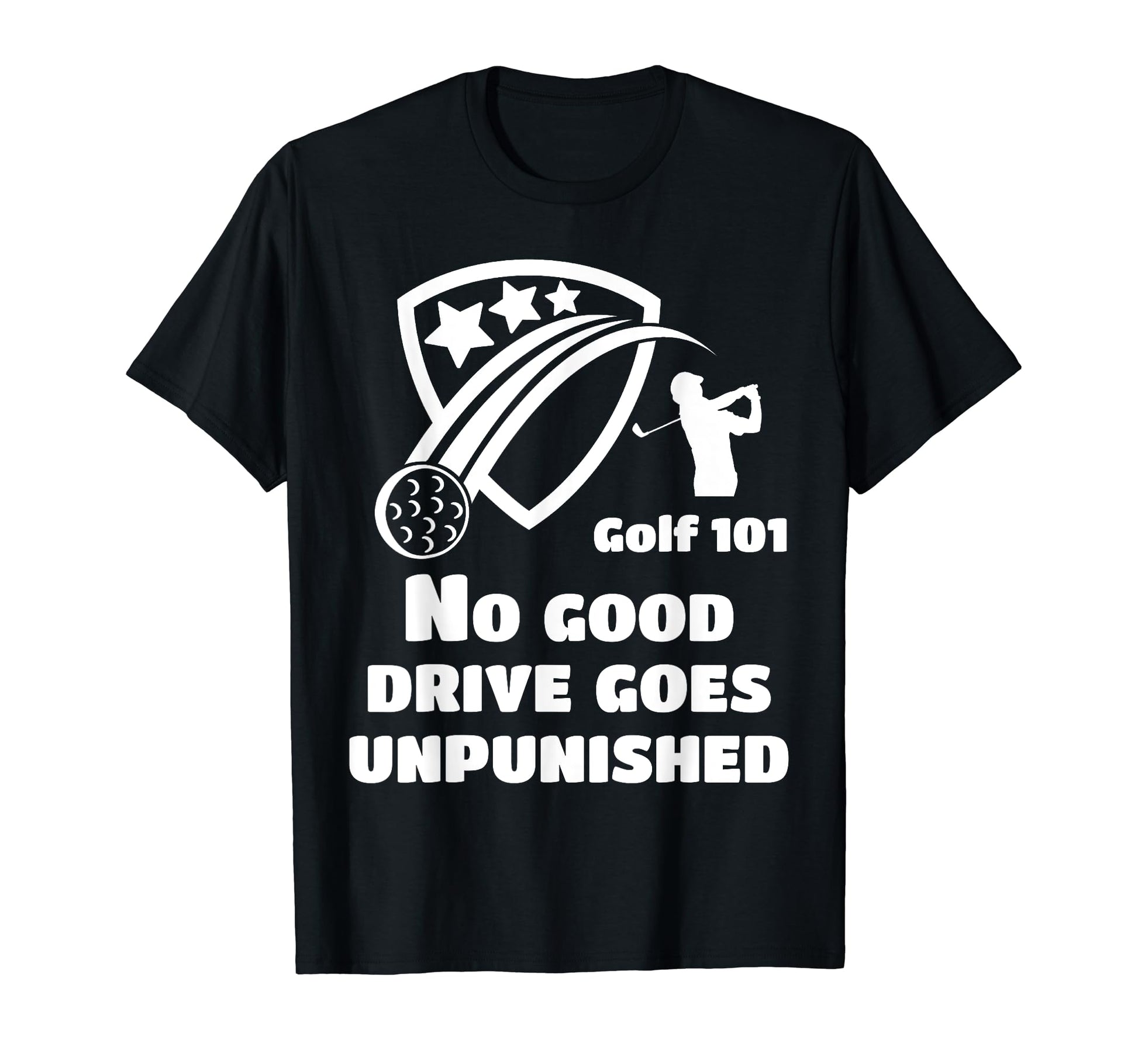 Golf 101 Golfing Driver Golf Club Lets T-Shirt - Minimalist Print Unisex - T-Shirt, Sweatshirt, Hoodie