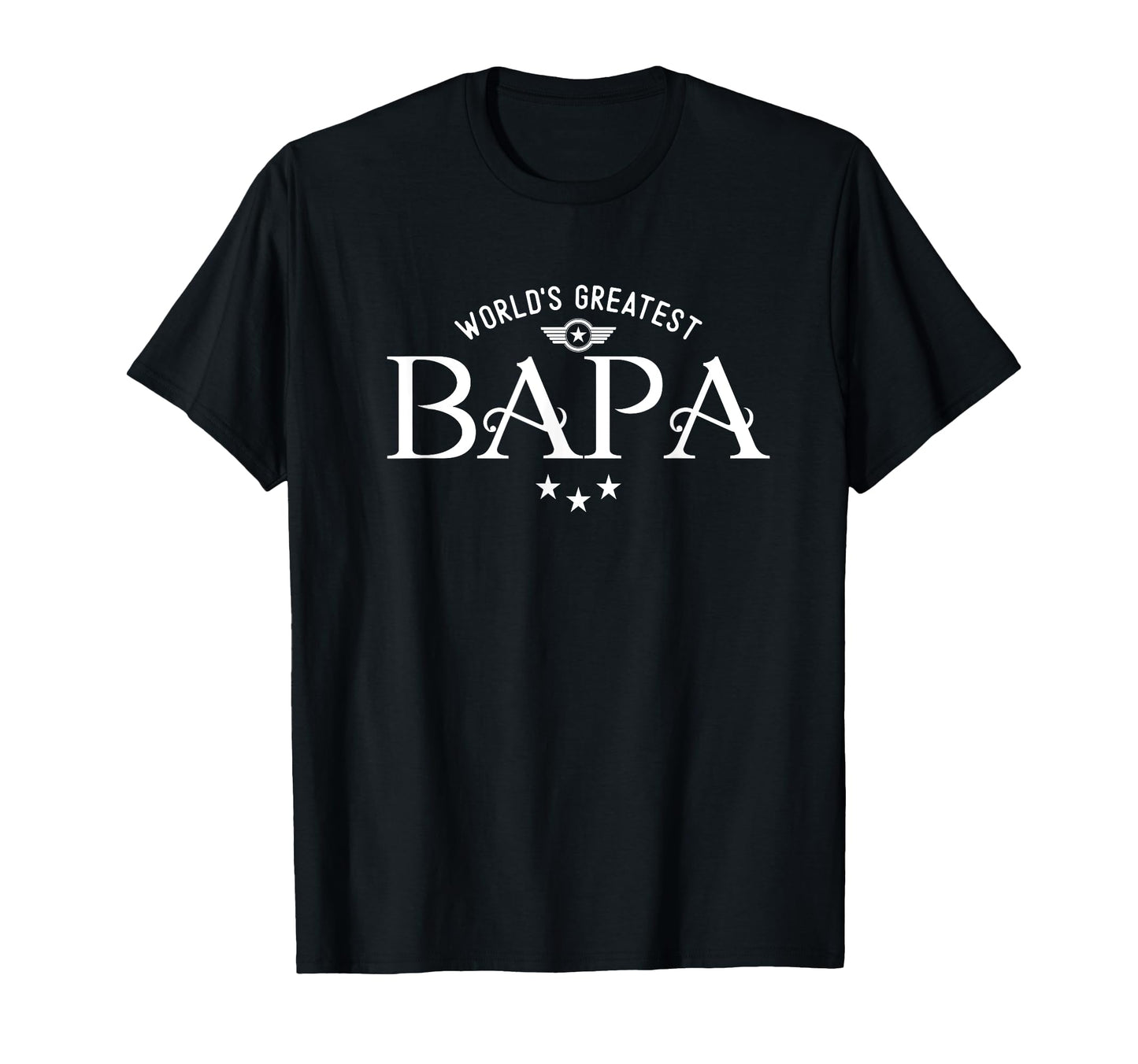 Worlds Greatest Bapa T-Shirt - Custom Art Print for Adults - T-Shirt, Sweatshirt, Hoodie