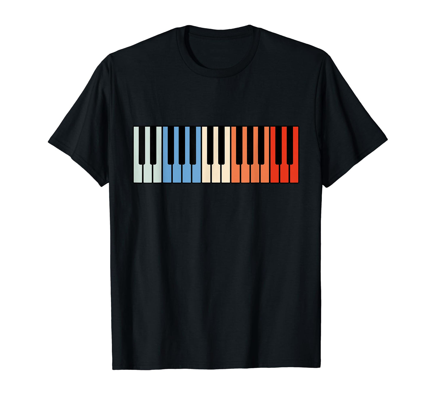 Piano Funny Pianist Music Keyboard T-Shirt - Novelty Apparel Men Women - T-Shirt, Sweatshirt, Hoodie