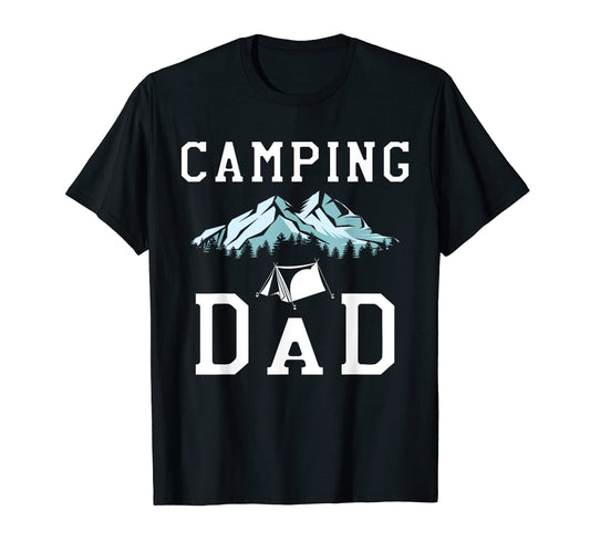 Camping Dad Stargazing Campfire T-Shirt - Fun Novelty Design for Adults - T-Shirt, Sweatshirt, Hoodie