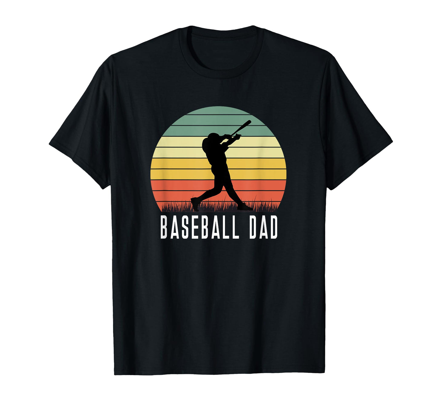 Baseball Batter Homerun Dad Fathers Day T-Shirt - Graphic Print Unisex - T-Shirt, Sweatshirt, Hoodie