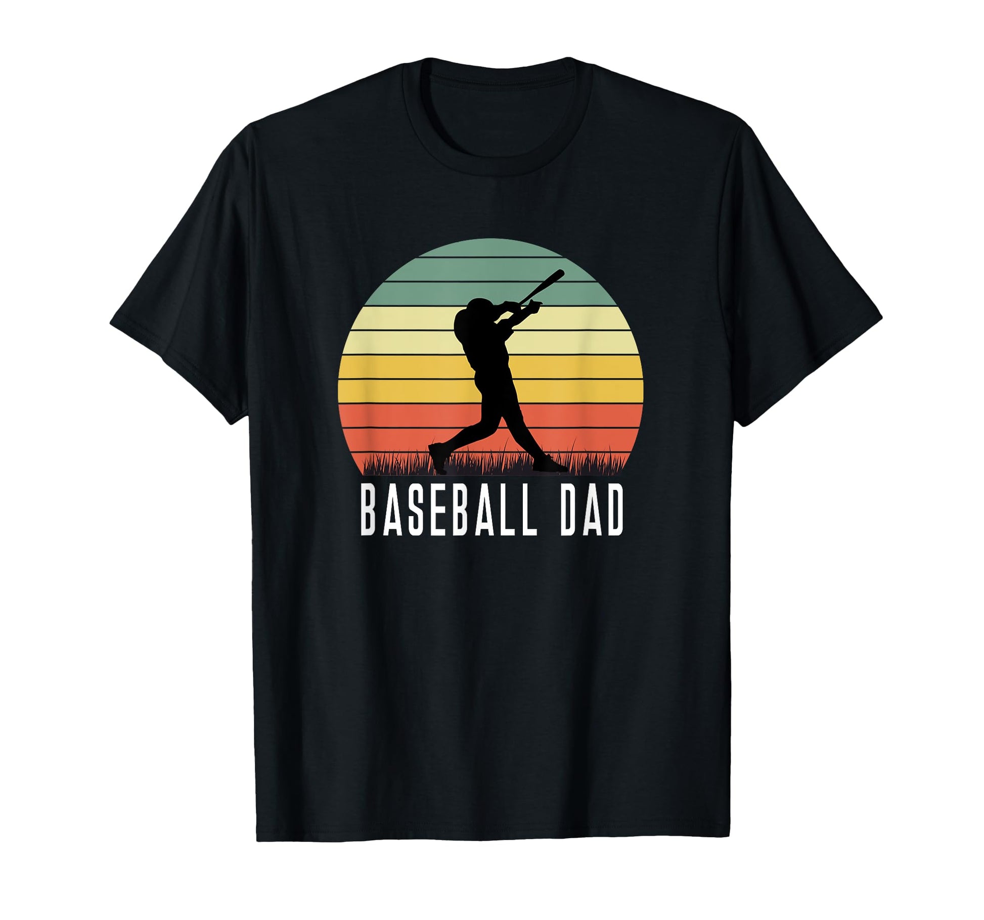 Baseball Batter Homerun Dad Fathers Day T-Shirt - Graphic Print Unisex - T-Shirt, Sweatshirt, Hoodie