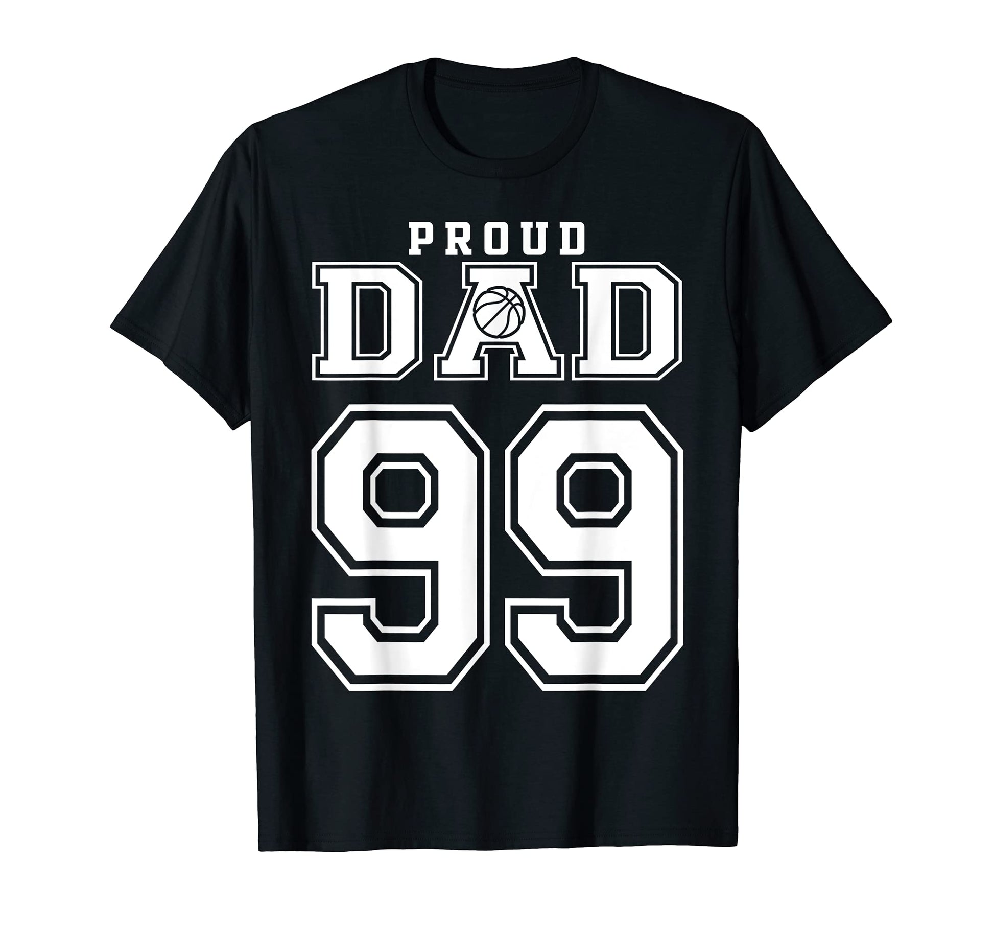 Number 99 Custom Proud Basketball T-Shirt - Fun Novelty Design Men Women - T-Shirt, Sweatshirt, Hoodie