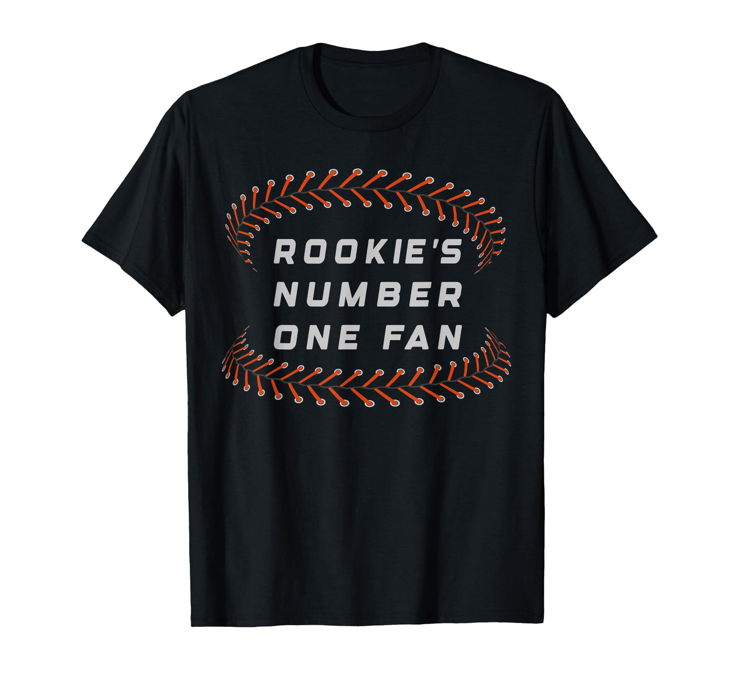 Rookies Number One Fan Baseball T-Shirt - Graphic Print for Adults - T-Shirt, Sweatshirt, Hoodie