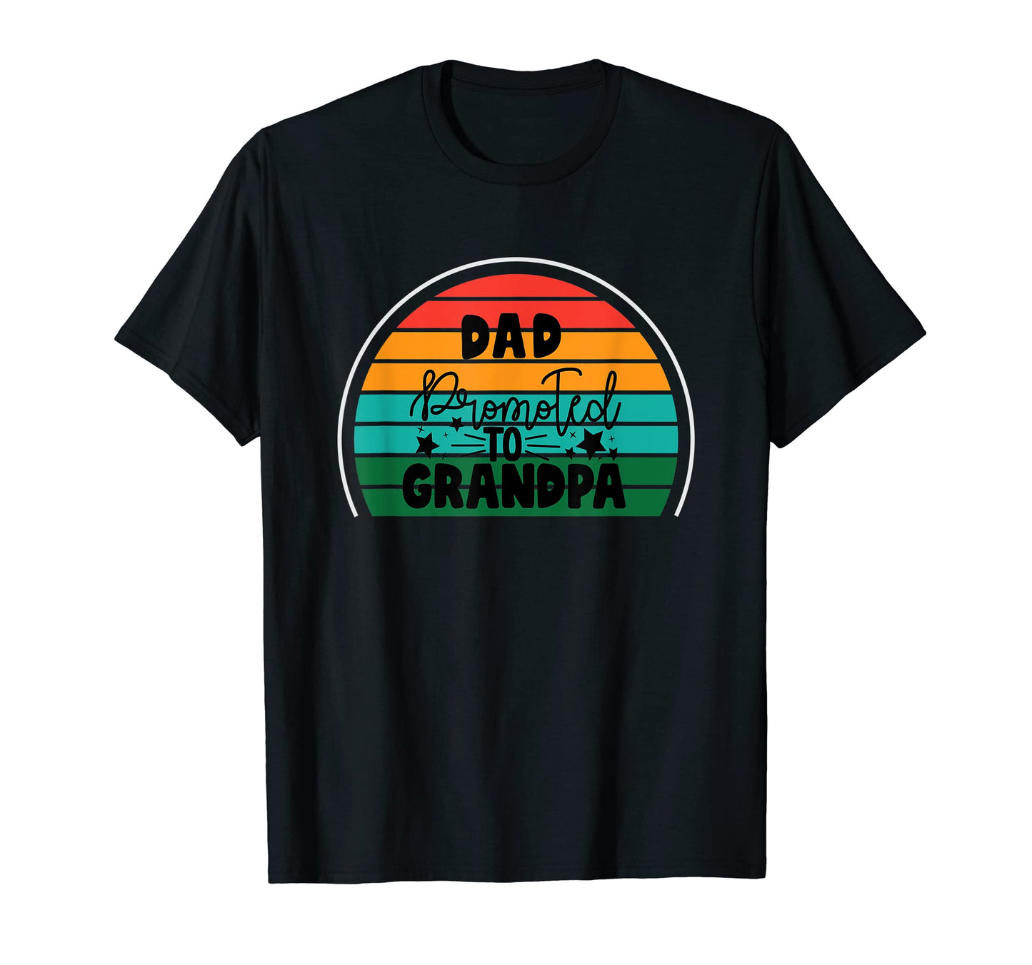 Mens Dad Promoted To Grandpa T-Shirt - Aesthetic Graphic Unisex - T-Shirt, Sweatshirt, Hoodie