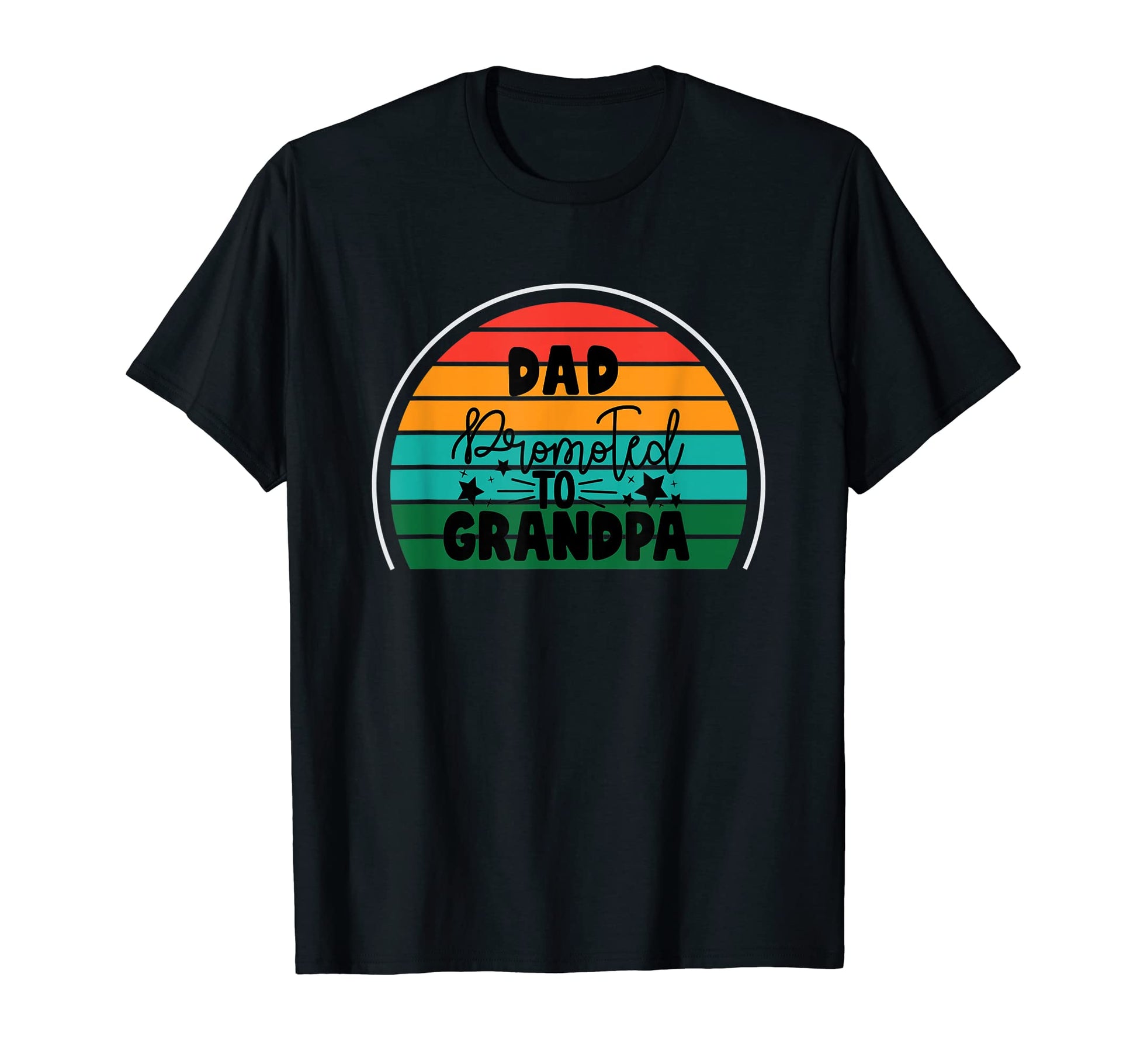 Mens Dad Promoted To Grandpa T-Shirt - Aesthetic Graphic Unisex - T-Shirt, Sweatshirt, Hoodie