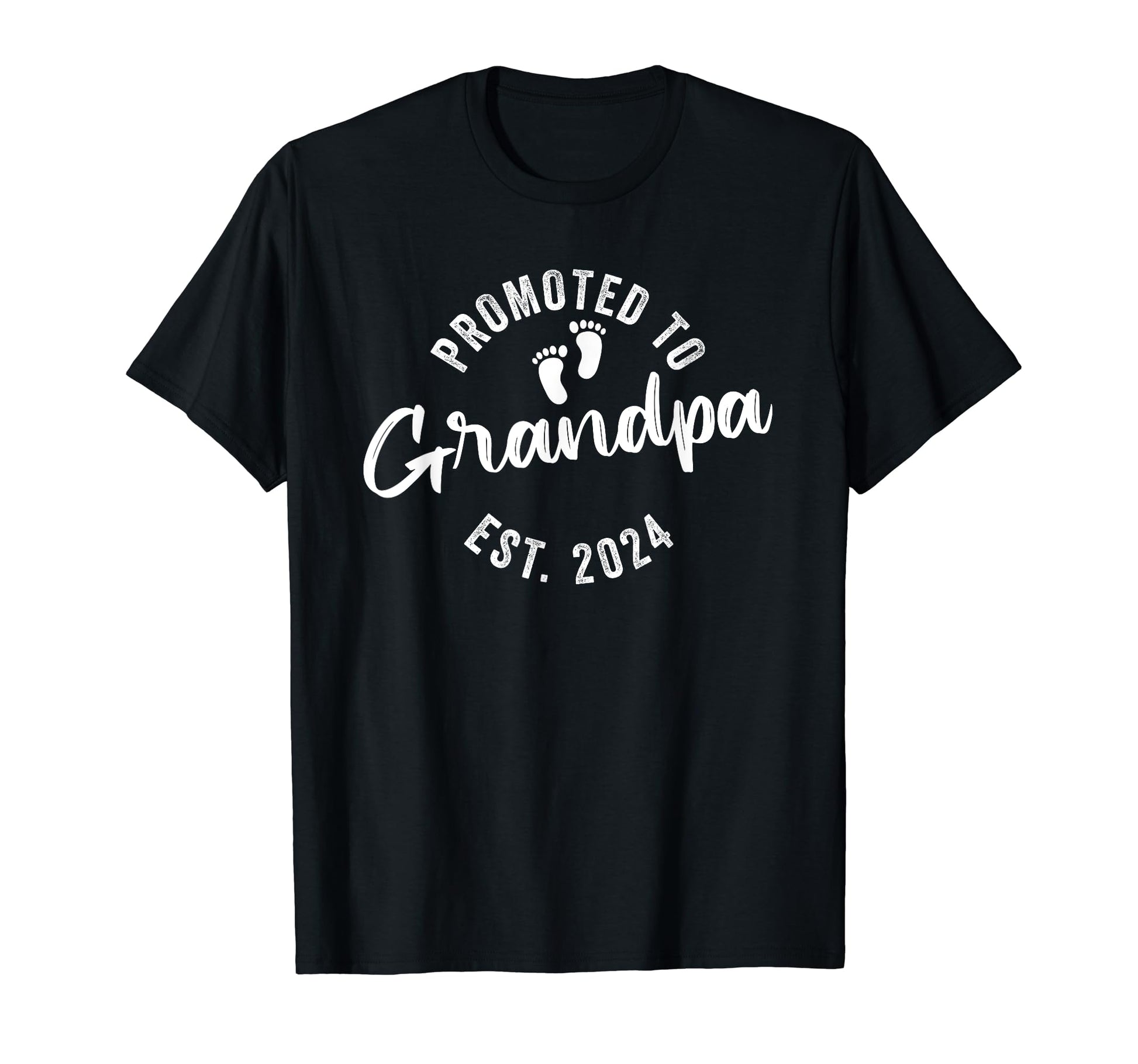 Promoted To Grandpa 2024 T-Shirt - Aesthetic Graphic for Adults - T-Shirt, Sweatshirt, Hoodie