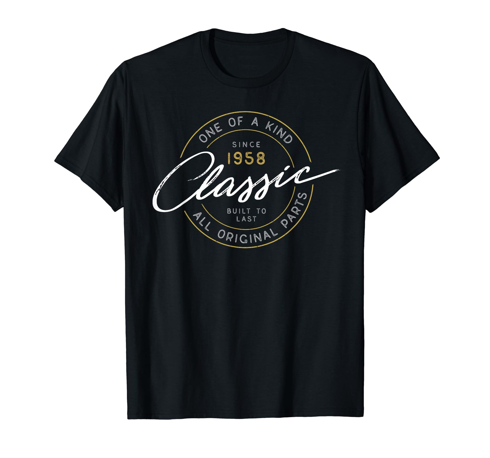 60Th Birthday 1958 Car Motorcycle T T-Shirt - Aesthetic Graphic Unisex - T-Shirt, Sweatshirt, Hoodie
