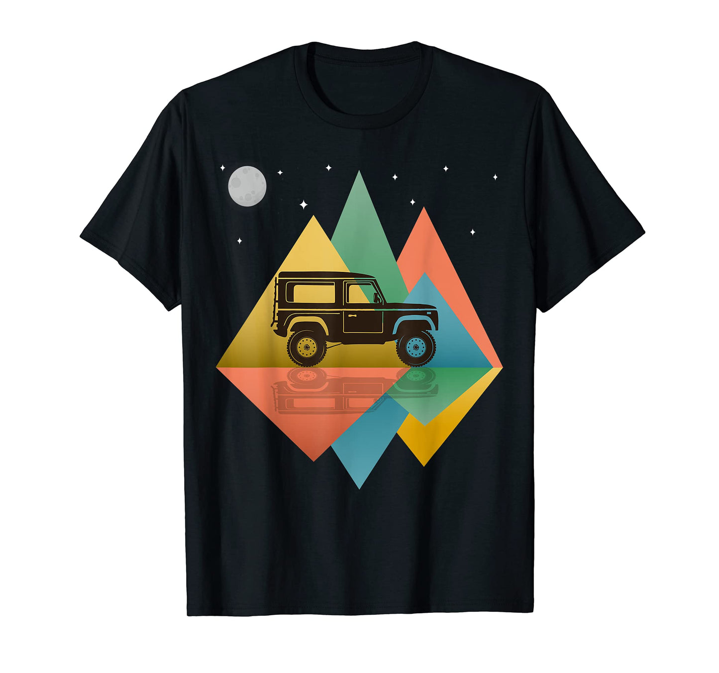 Off Roading Mountains Pop Art T-Shirt - Custom Art Print Men Women - T-Shirt, Sweatshirt, Hoodie