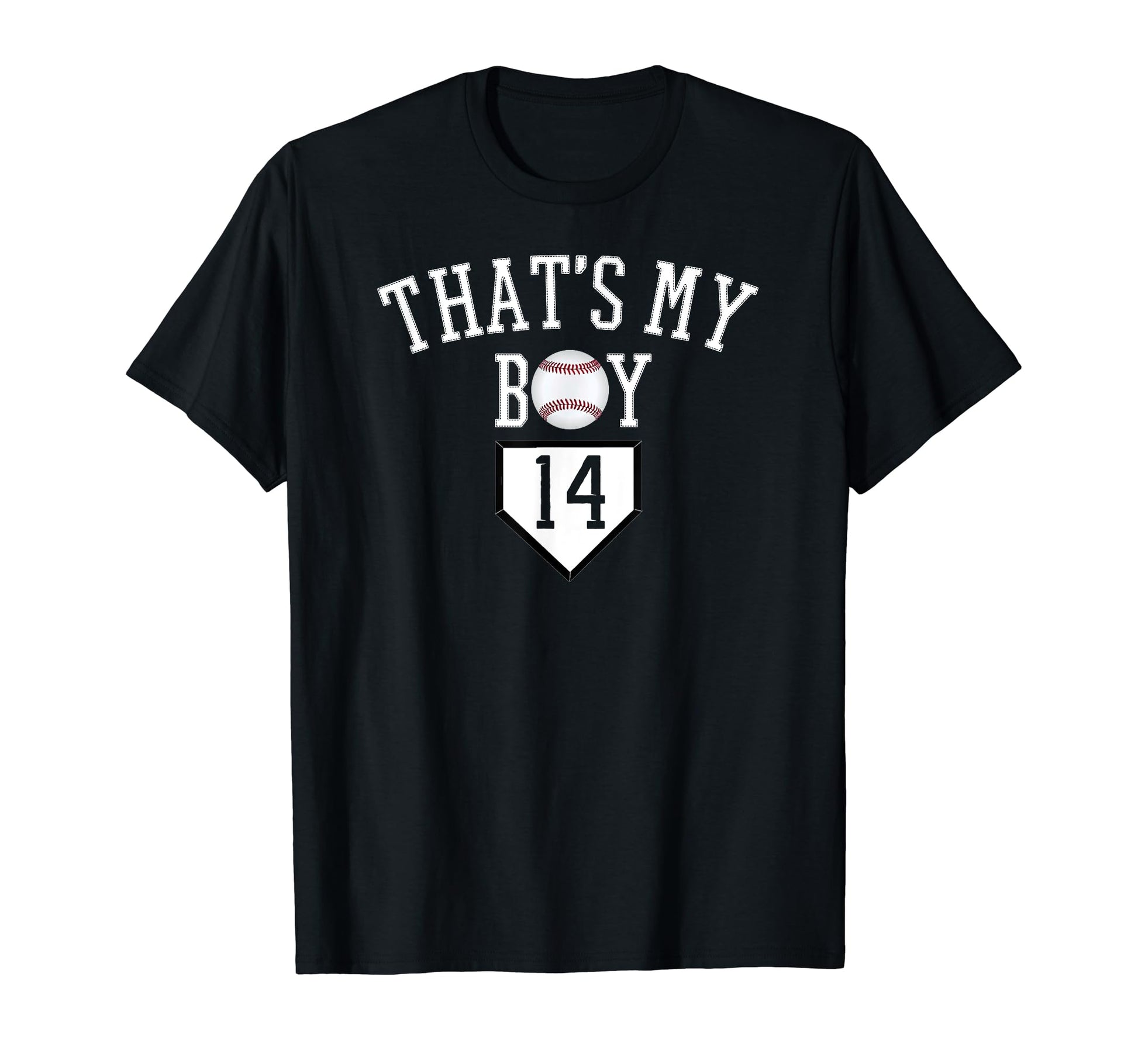 14 Thats My Baseball Number Jersey T-Shirt - Fun Novelty Design Men Women - T-Shirt, Sweatshirt, Hoodie
