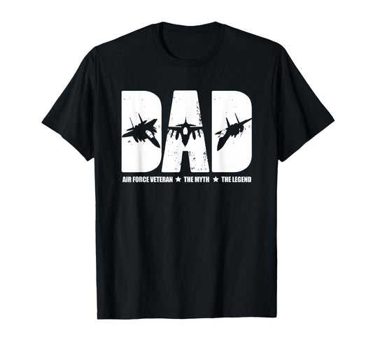 Air Force Vet Dad Proud Military T-Shirt - Trendy Graphic Men Women - T-Shirt, Sweatshirt, Hoodie