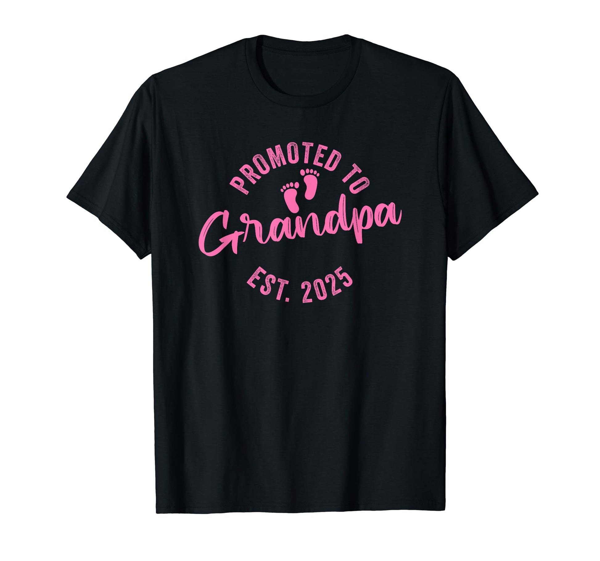 Promoted To Grandpa 2025 T-Shirt - Streetwear Style for Adults - T-Shirt, Sweatshirt, Hoodie