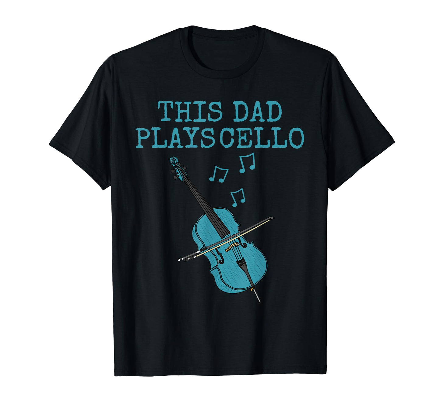 This Dad Plays Cello Cellist String T-Shirt - Minimalist Print Unisex - T-Shirt, Sweatshirt, Hoodie