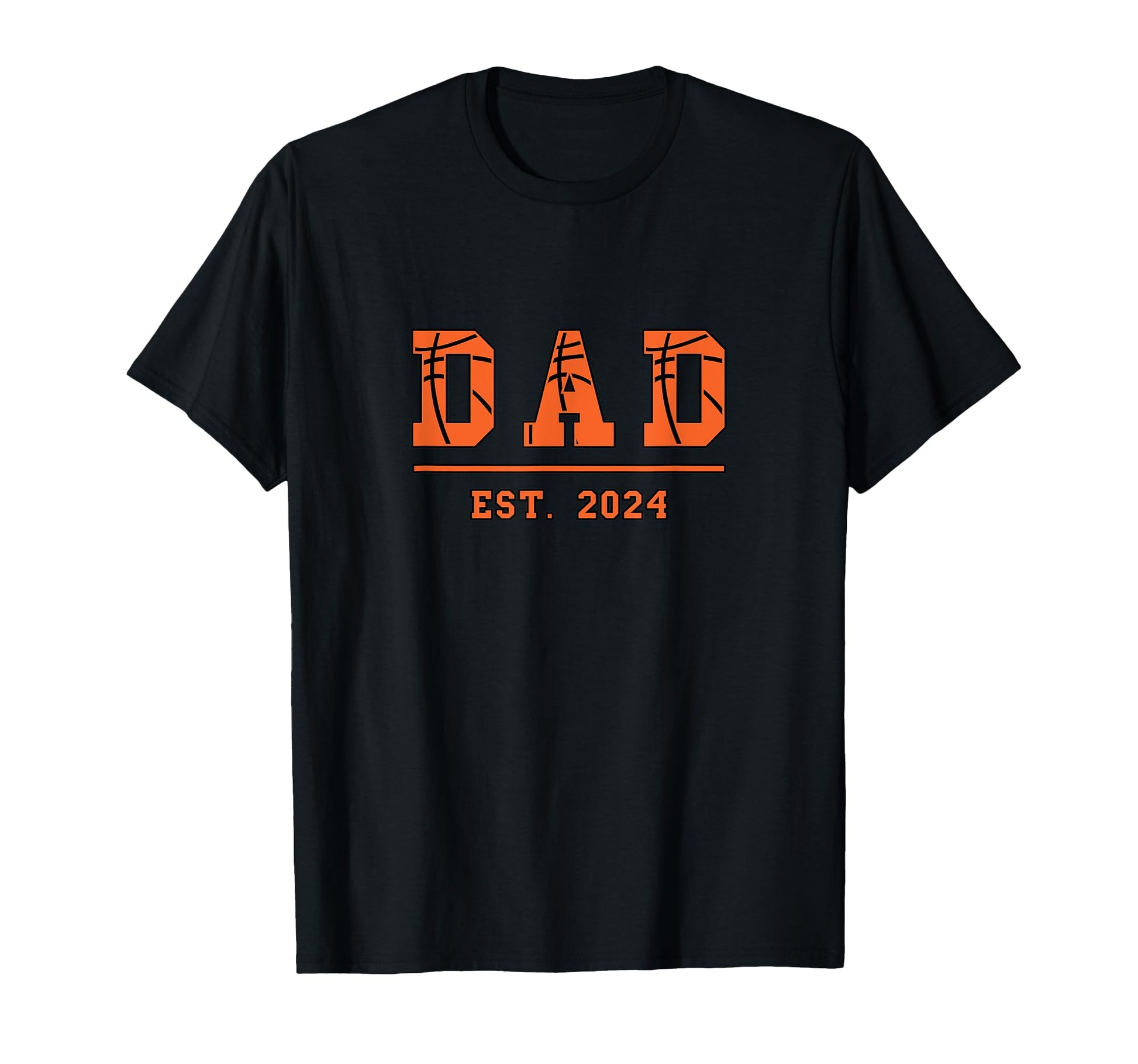 Dad Est 2024 Funny Sports Year T-Shirt - Fun Novelty Design Men Women - T-Shirt, Sweatshirt, Hoodie