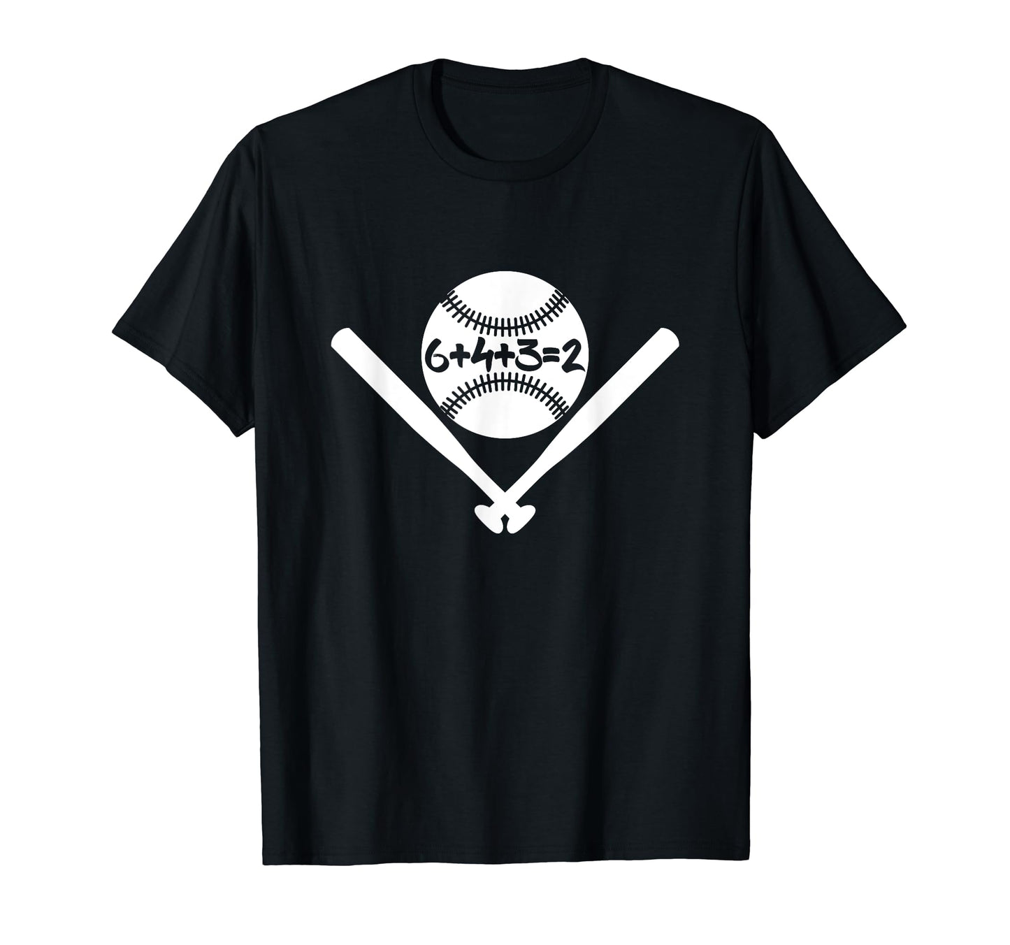 6432 Baseball Double Play Mom Dad 6 T-Shirt - Custom Art Print for Adults - T-Shirt, Sweatshirt, Hoodie