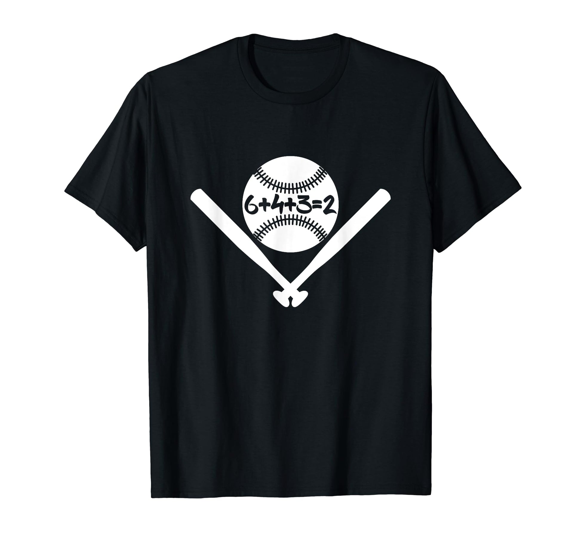 6432 Baseball Double Play Mom Dad 6 T-Shirt - Custom Art Print for Adults - T-Shirt, Sweatshirt, Hoodie