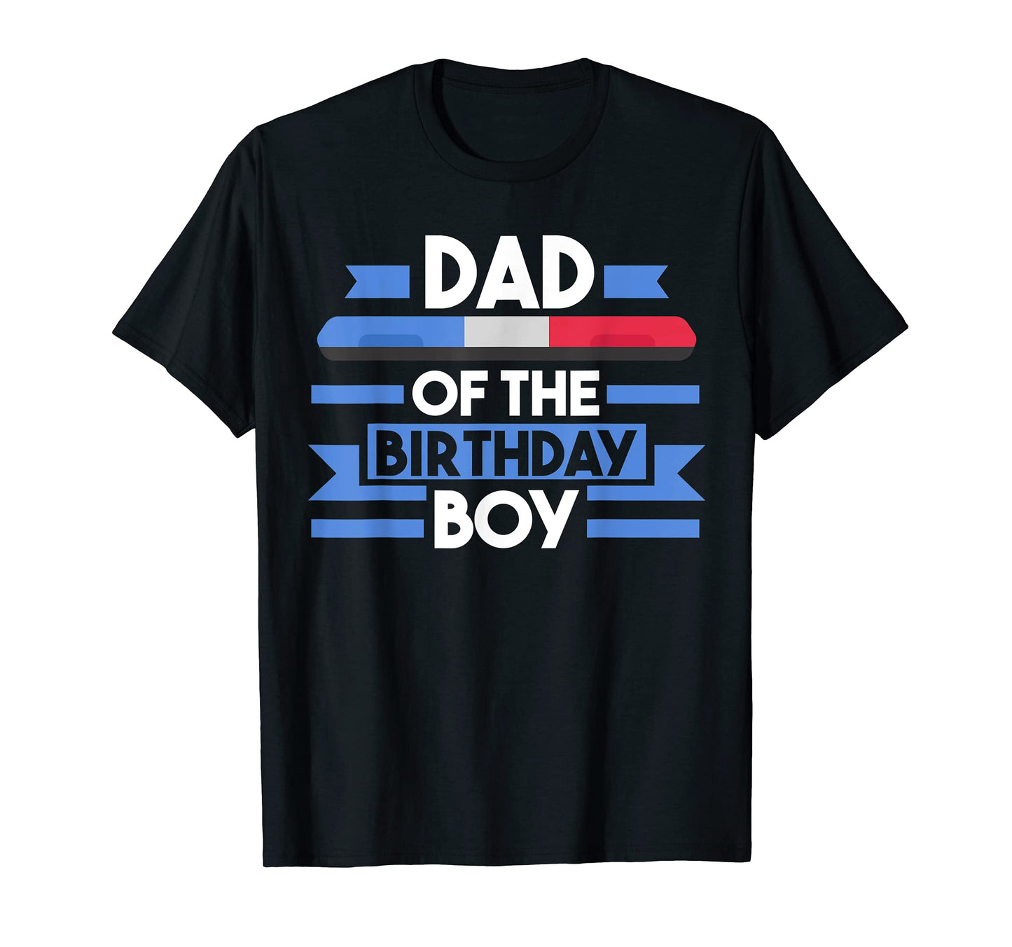 Mens Dad Birthday Police T-Shirt - Graphic Print for Adults - T-Shirt, Sweatshirt, Hoodie