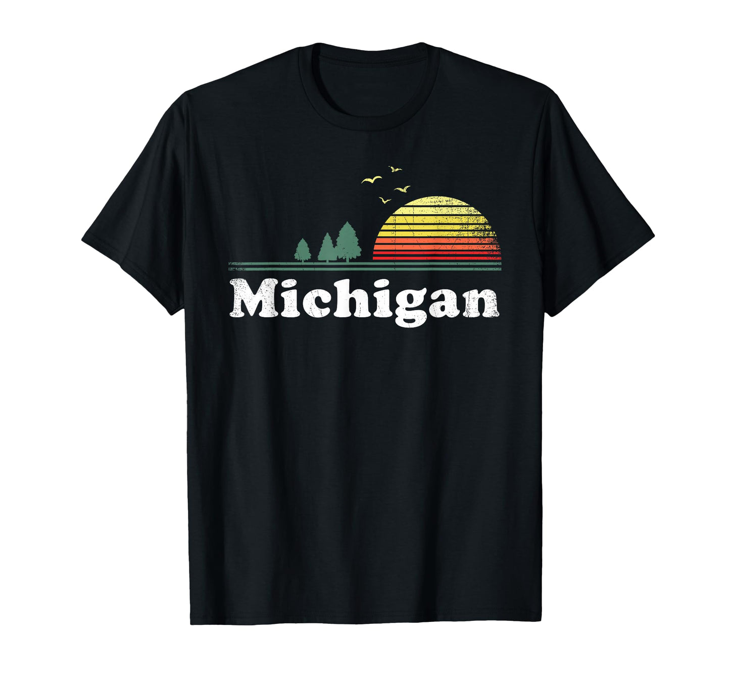 Michigan Image Novelty Home Mi State T-Shirt - Fun Novelty Design Unisex - T-Shirt, Sweatshirt, Hoodie