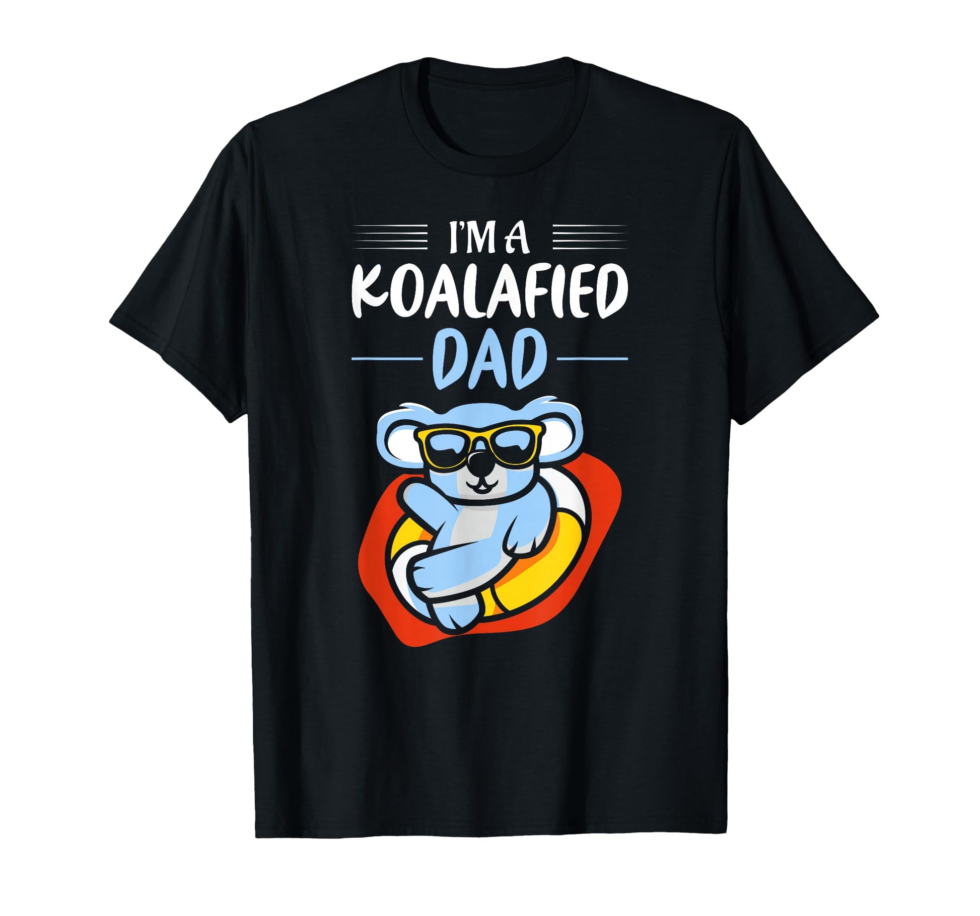 Im Koalafied Dad Funny Mens Pun Koala T-Shirt - Trendy Graphic for Adults - T-Shirt, Sweatshirt, Hoodie