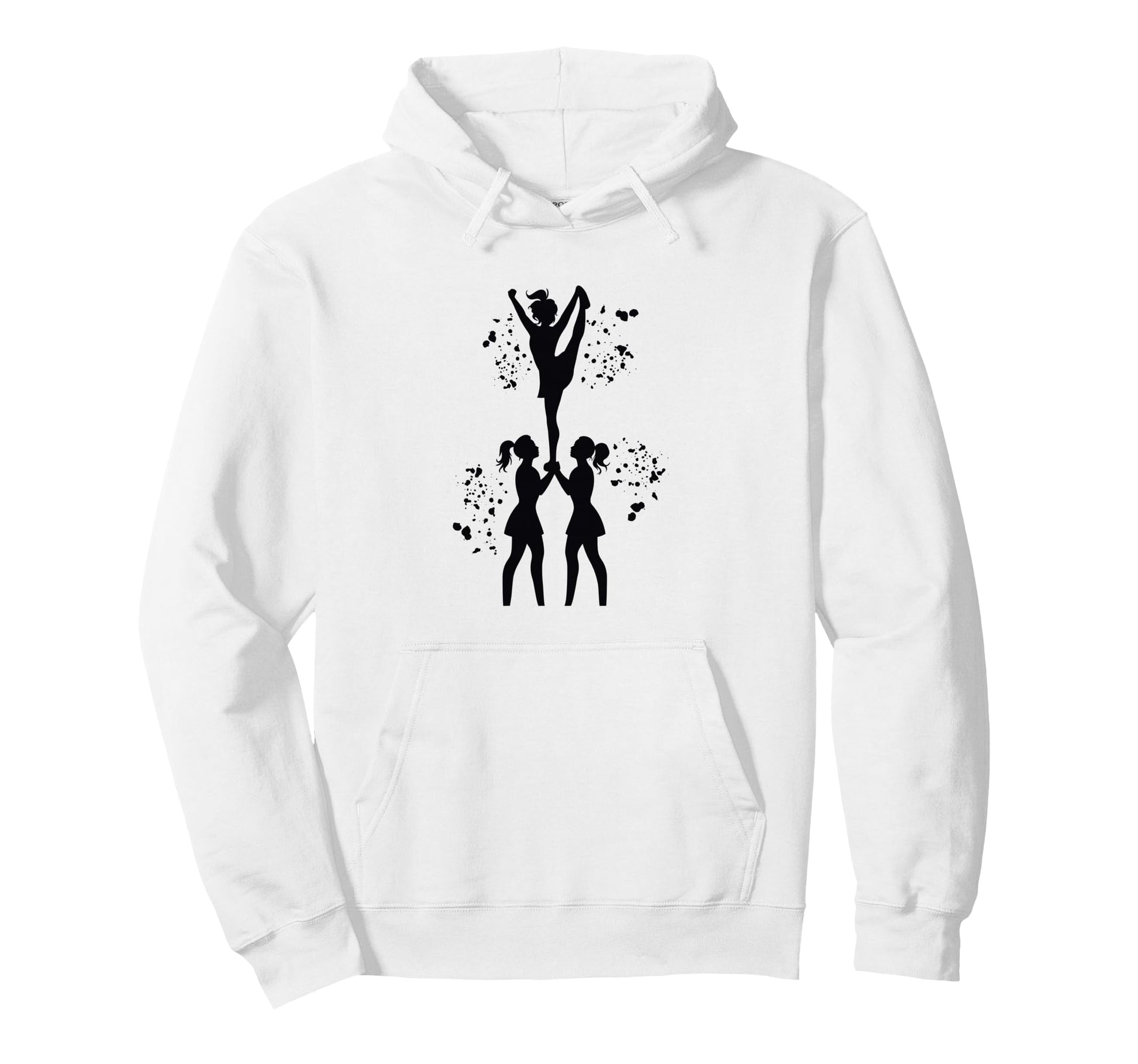 Cheerleader Team Cheer Mom Love Hoodie - Custom Art Print Unisex - T-Shirt, Sweatshirt, Hoodie