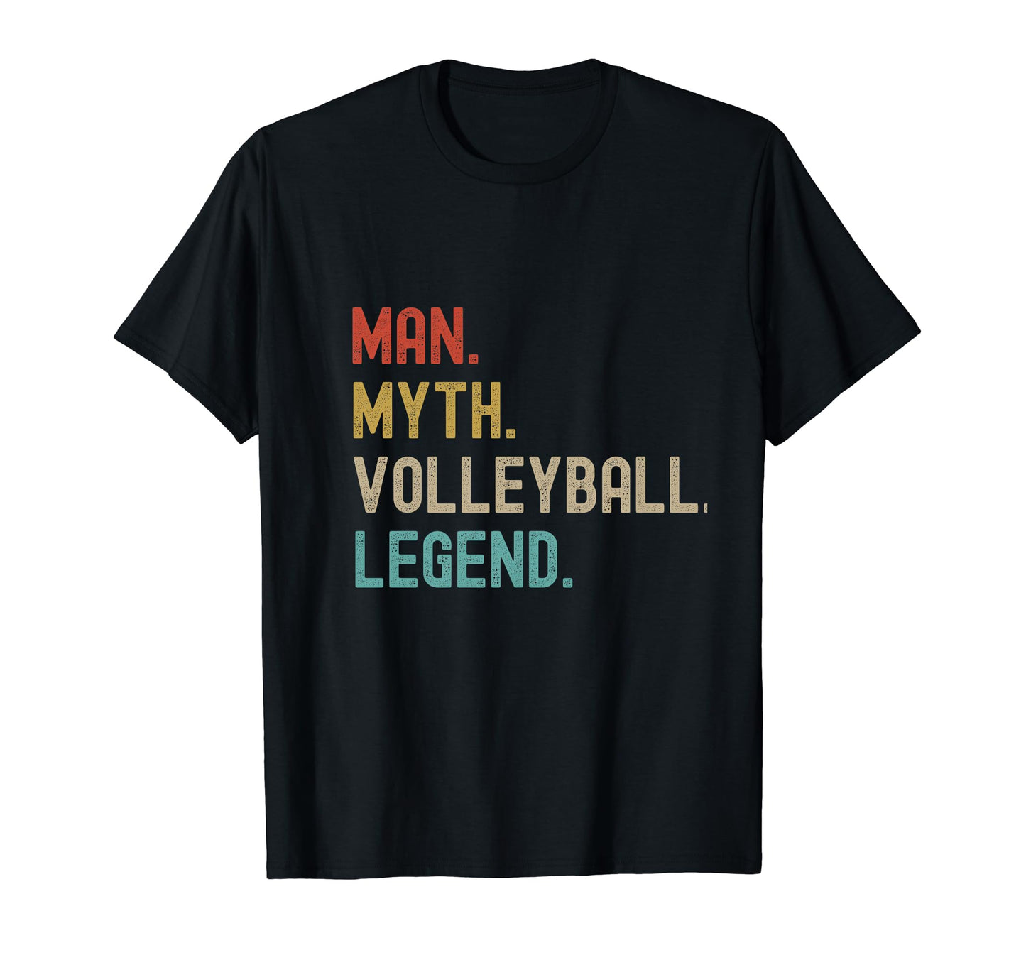 Volleyball Myth Legend Funny Joke Mens T-Shirt - Novelty Apparel Men Women - T-Shirt, Sweatshirt, Hoodie