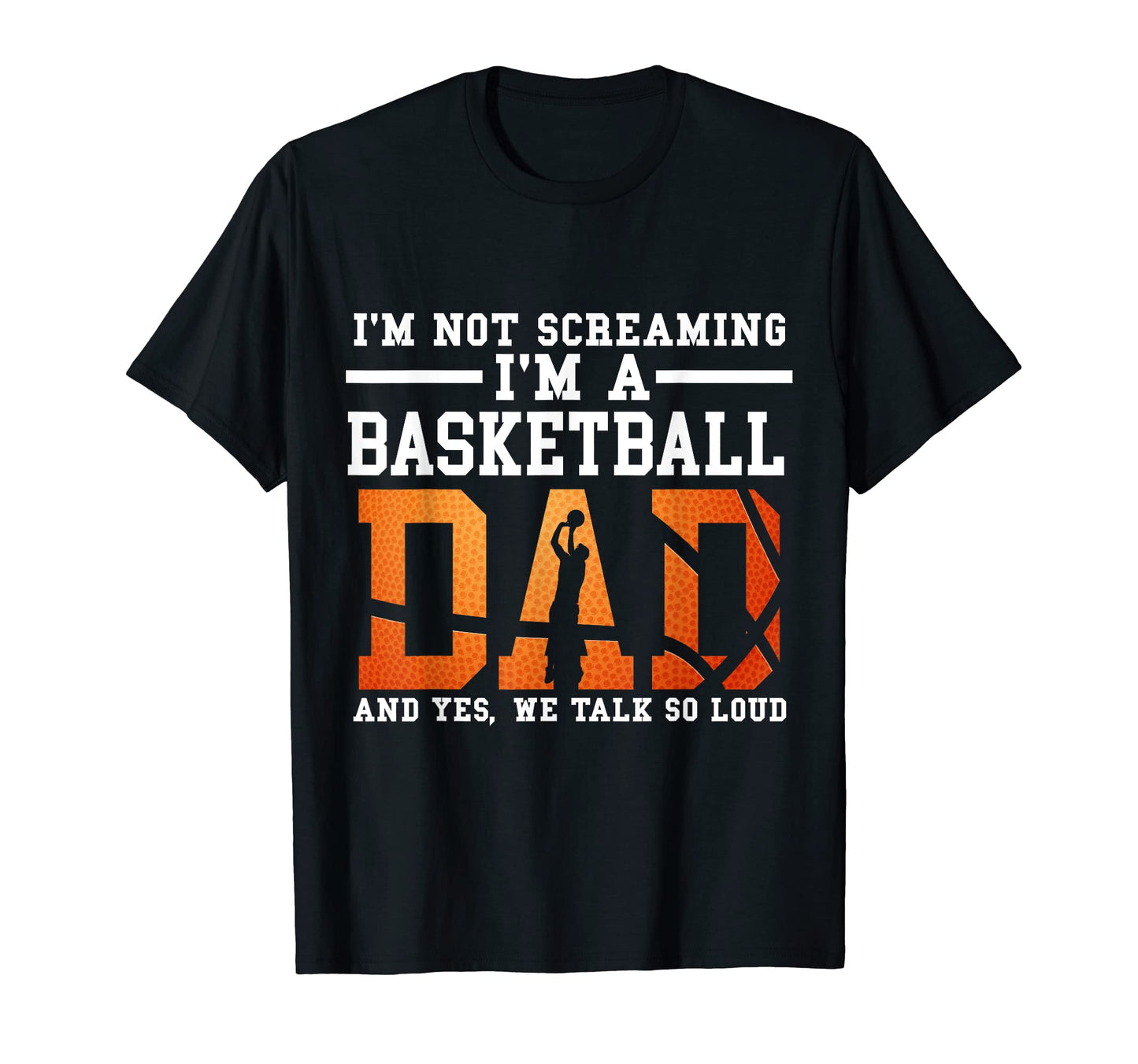 Mens Im Not Screaming Im Basketball T-Shirt - Aesthetic Graphic for Adults - T-Shirt, Sweatshirt, Hoodie