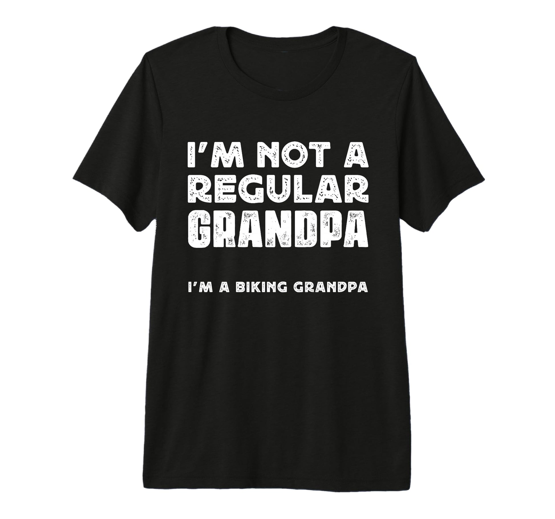 Mens Not Regular Dad Biking Grandpa T-Shirt - Unique Graphic for Adults - T-Shirt, Sweatshirt, Hoodie