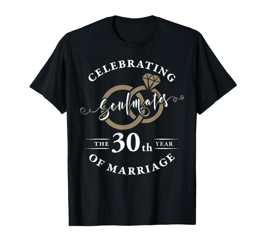 30 Year 30Th Wedding Anniversary Husband T-Shirt - Graphic Print Men Women - T-Shirt, Sweatshirt, Hoodie