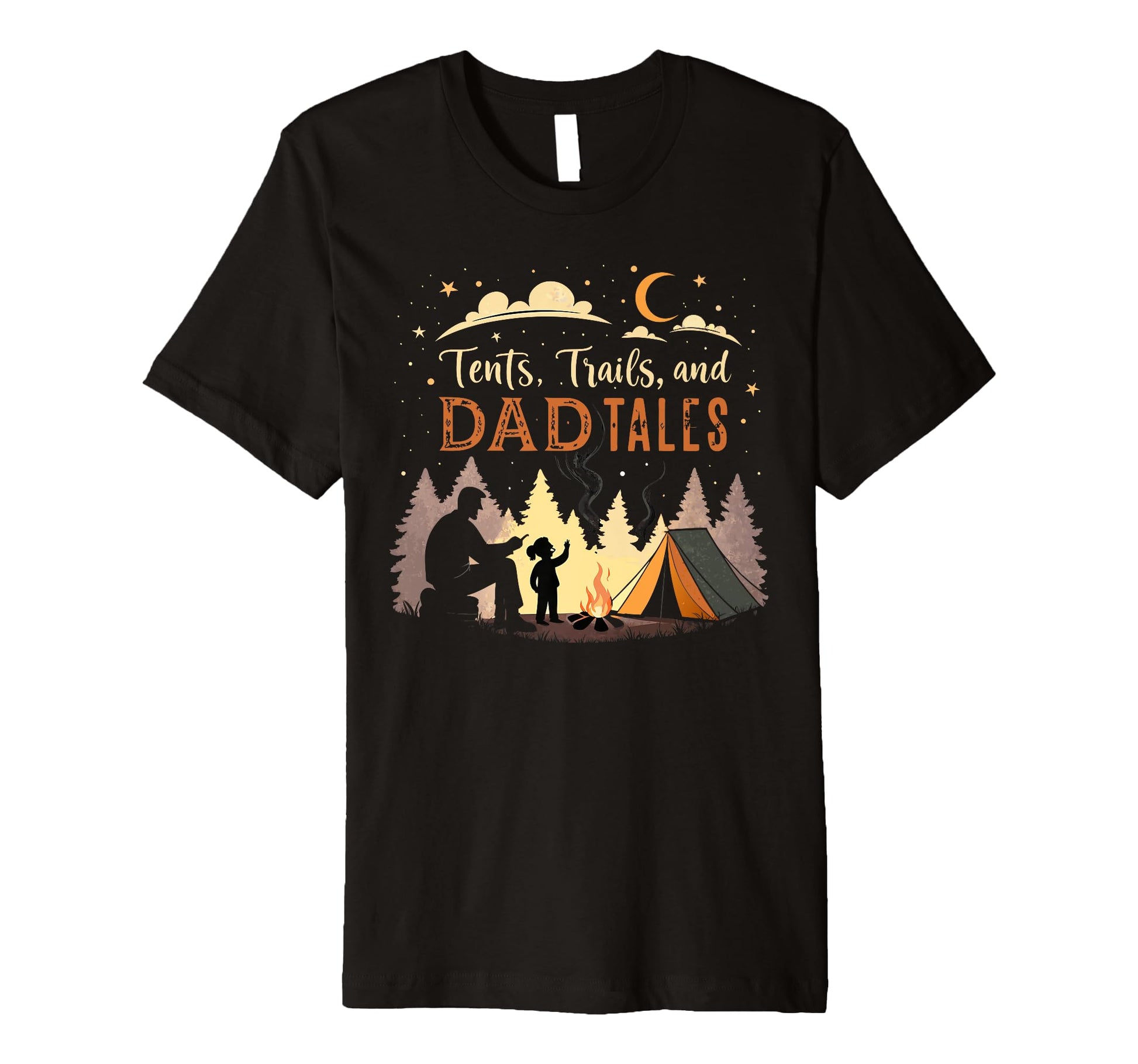 Exploring Trails And Telling Tales T-Shirt - Fun Novelty Design for Adults - T-Shirt, Sweatshirt, Hoodie