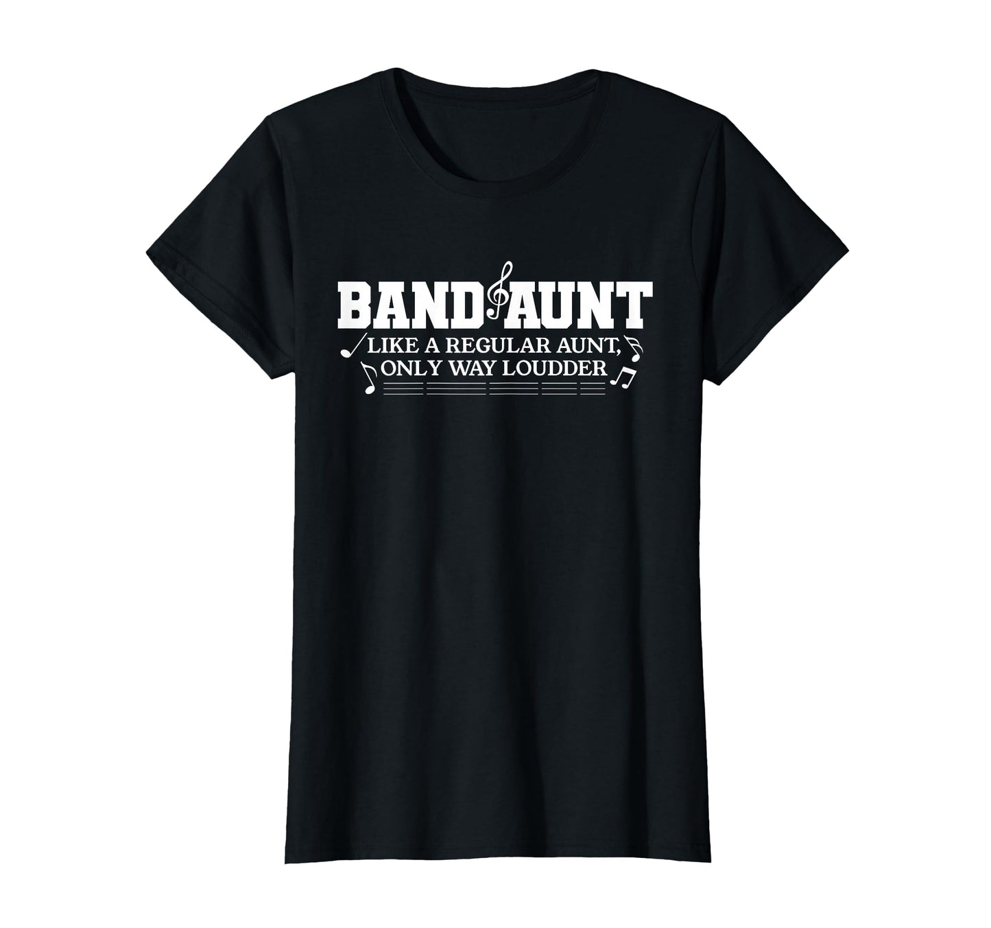 Band Aunt Auntie Marching Band T-Shirt - Custom Art Print for Adults - T-Shirt, Sweatshirt, Hoodie