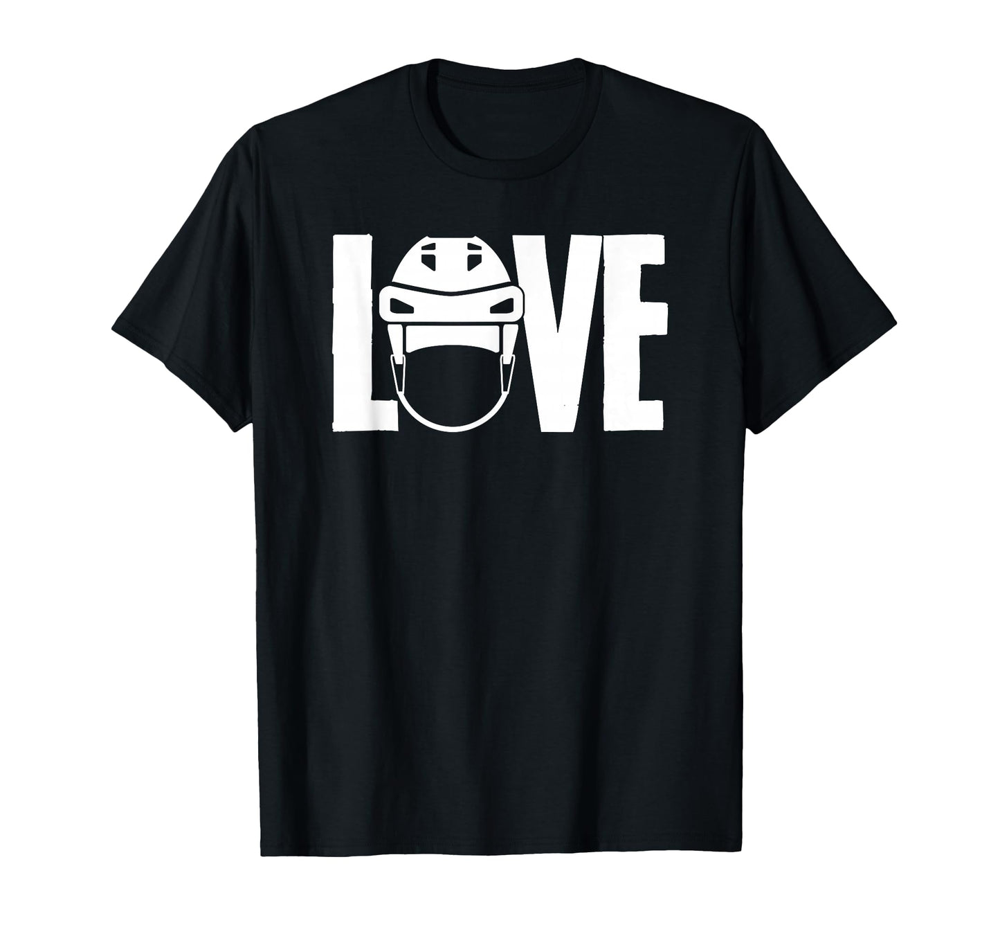 Love Hockey Sports Hockey Players T-Shirt - Minimalist Print for Adults - T-Shirt, Sweatshirt, Hoodie
