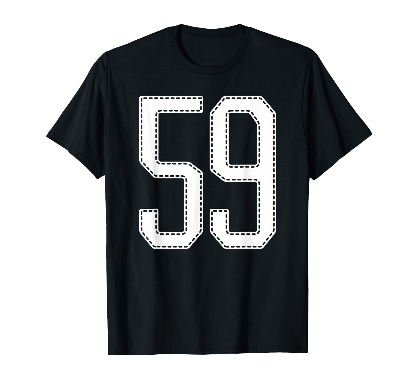 Team League 59 Jersey Number 59 Sports T-Shirt - Trendy Graphic for Adults - T-Shirt, Sweatshirt, Hoodie