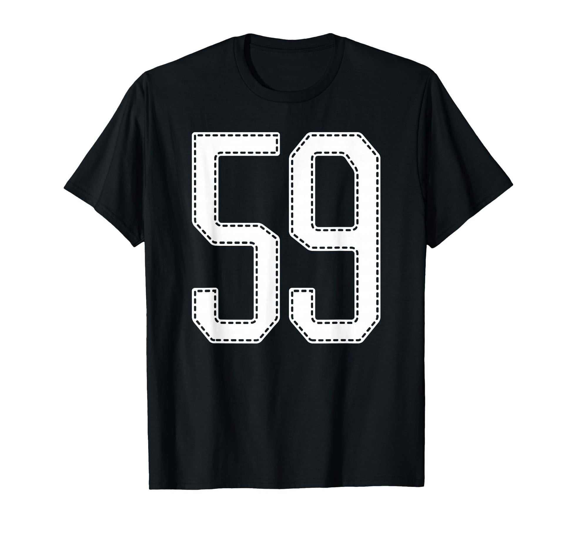 Team League 59 Jersey Number 59 Sports T-Shirt - Trendy Graphic for Adults - T-Shirt, Sweatshirt, Hoodie