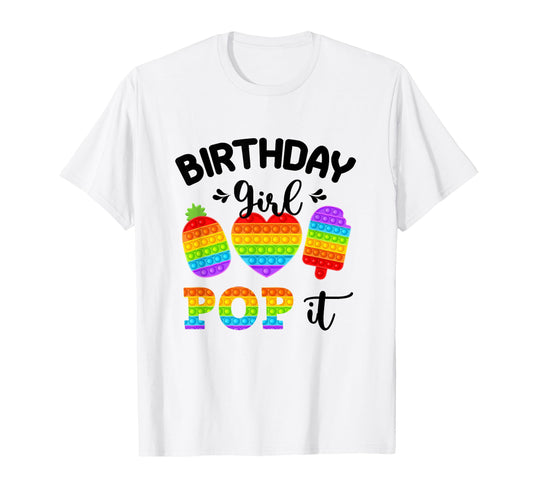 Birthday Pop It T-Shirt - Casual Everyday Wear Men Women - T-Shirt, Sweatshirt, Hoodie