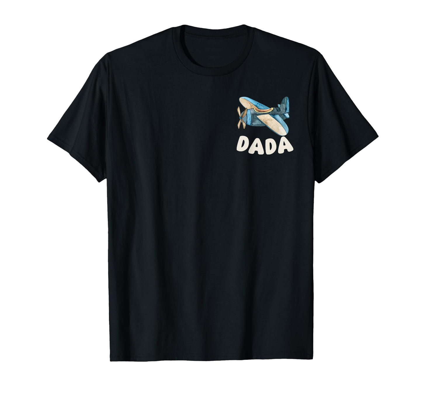 Flight Crew Airplane Dada Birthday T-Shirt - Minimalist Print for Adults - T-Shirt, Sweatshirt, Hoodie
