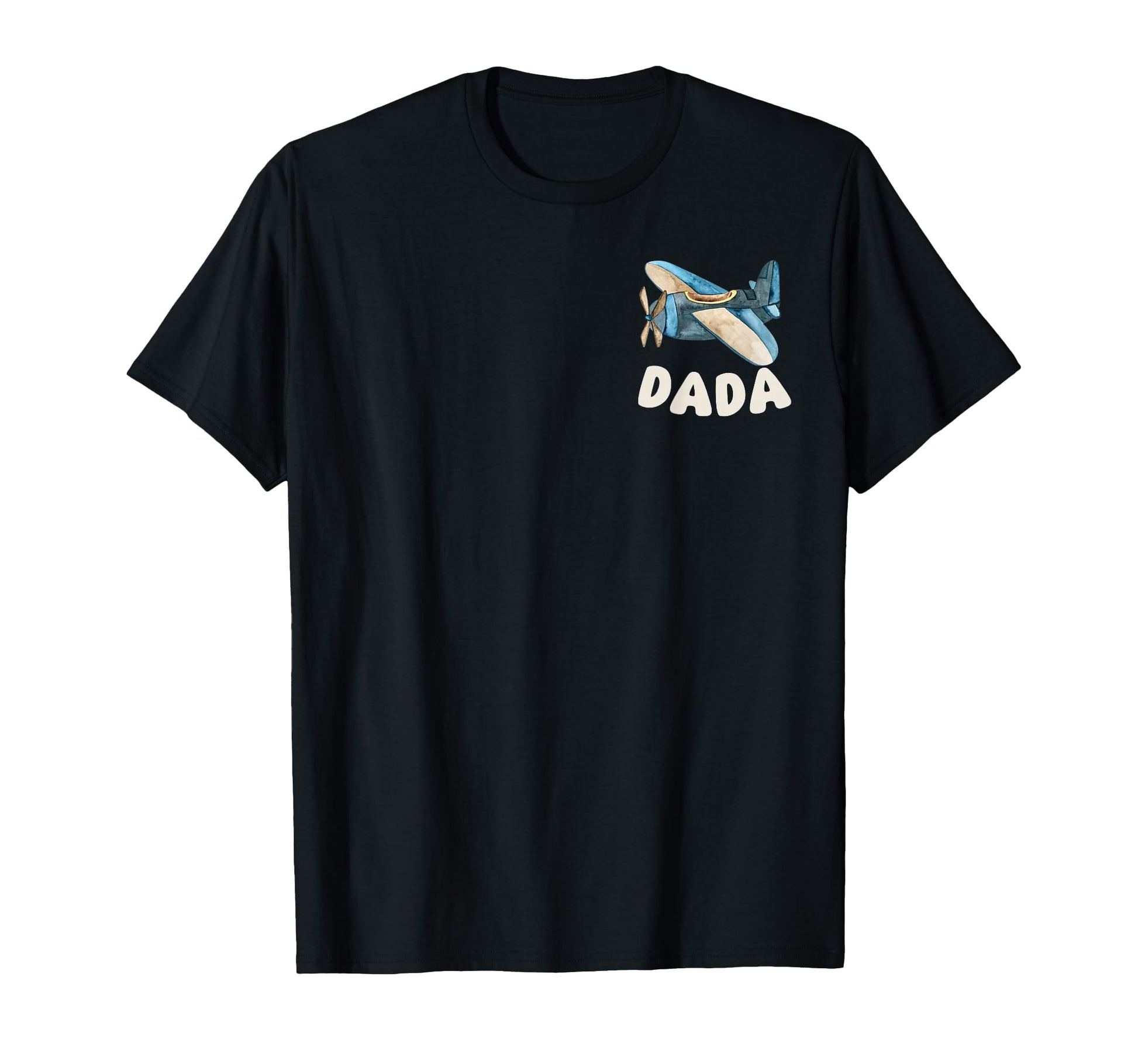 Flight Crew Airplane Dada Birthday T-Shirt - Minimalist Print for Adults - T-Shirt, Sweatshirt, Hoodie