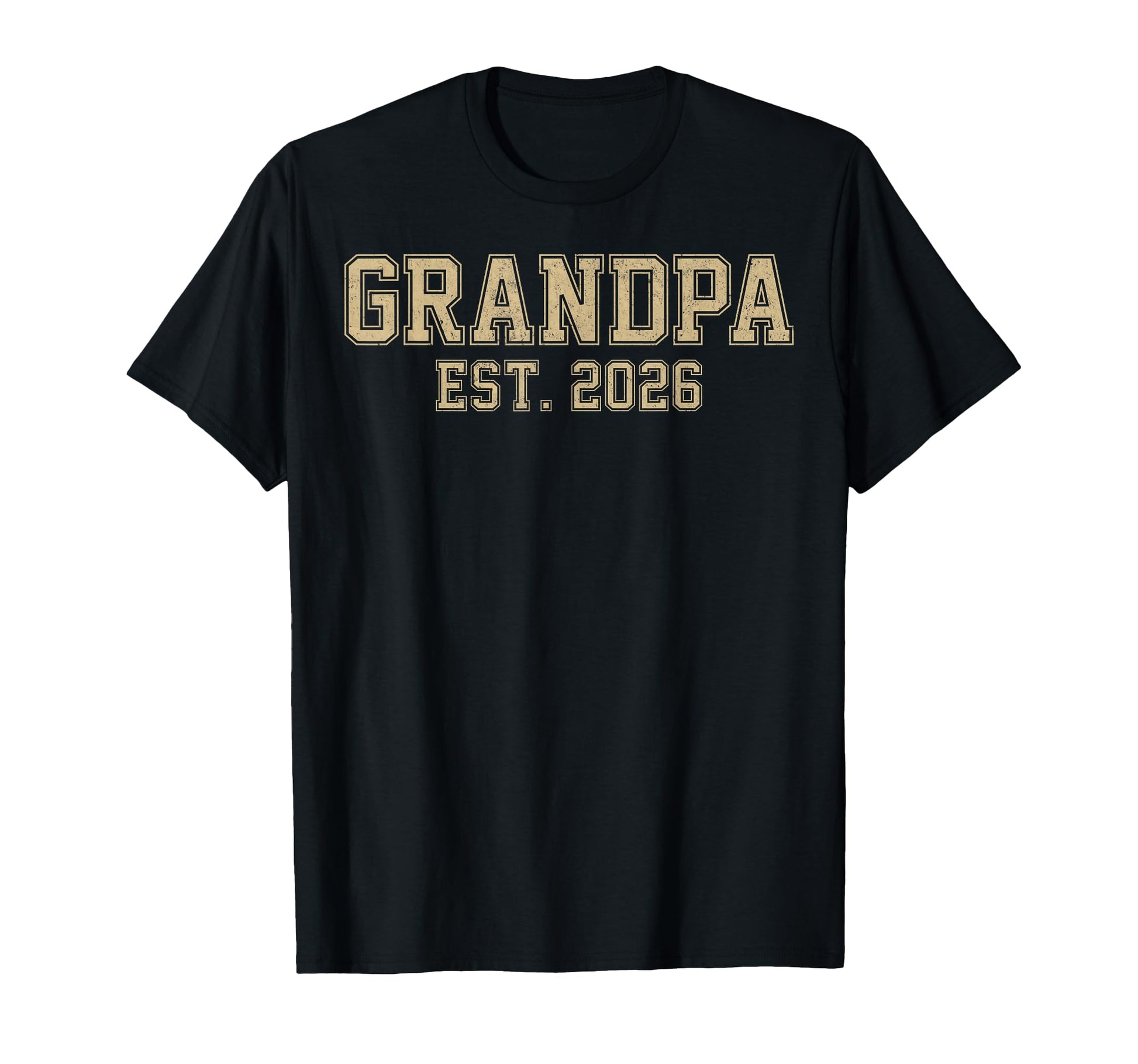 Mens Promoted To Grandpa Est 2026 T-Shirt - Trendy Graphic Men Women - T-Shirt, Sweatshirt, Hoodie