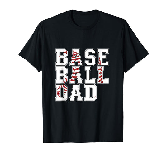 Baseball Dad T-Shirt - Aesthetic Graphic for Adults - T-Shirt, Sweatshirt, Hoodie