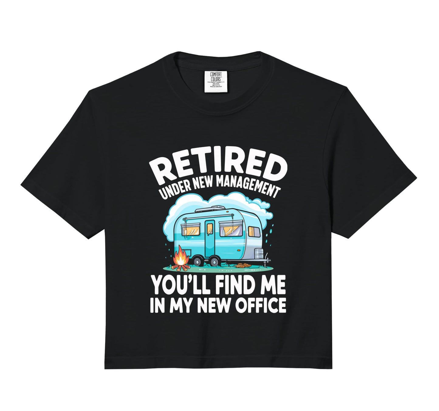 Retirement Retired Funny Camper T-Shirt - Fun Novelty Design Men Women - T-Shirt, Sweatshirt, Hoodie