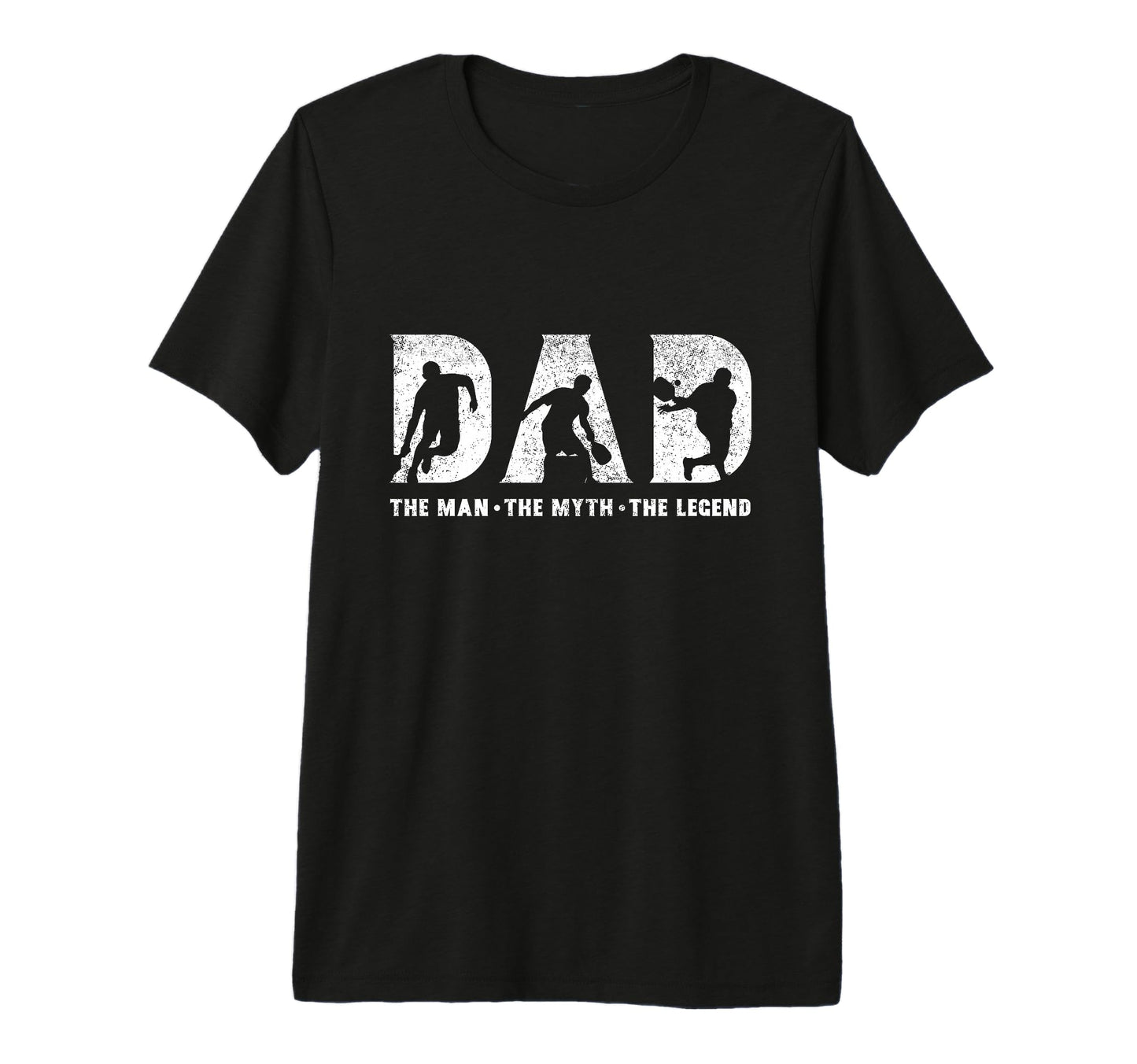 Pickleball Dad Myth Legend Fathers Day T-Shirt - Trendy Graphic Men Women - T-Shirt, Sweatshirt, Hoodie